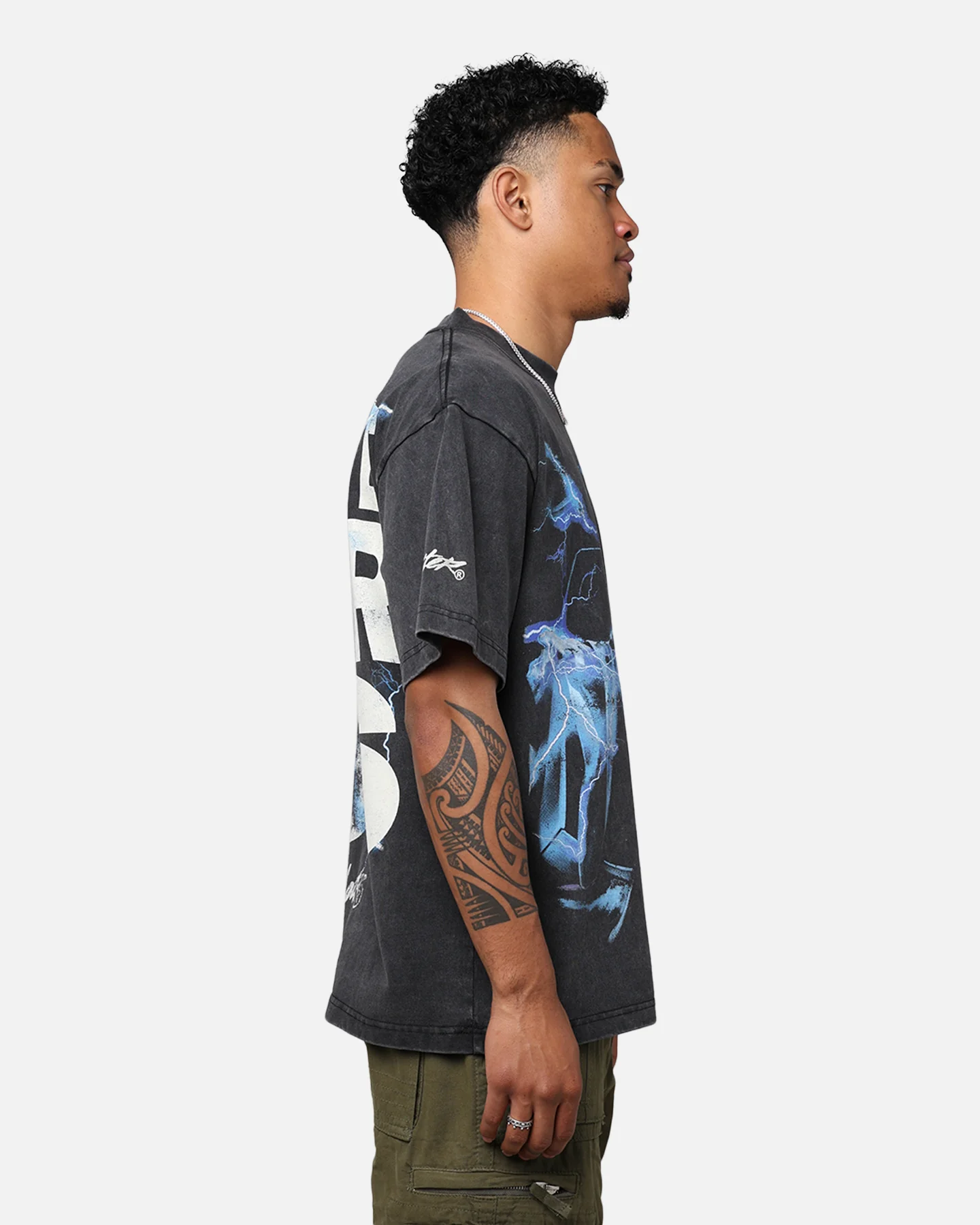 Star Wars Darth Sidious T-Shirt Black Wash - Image 6