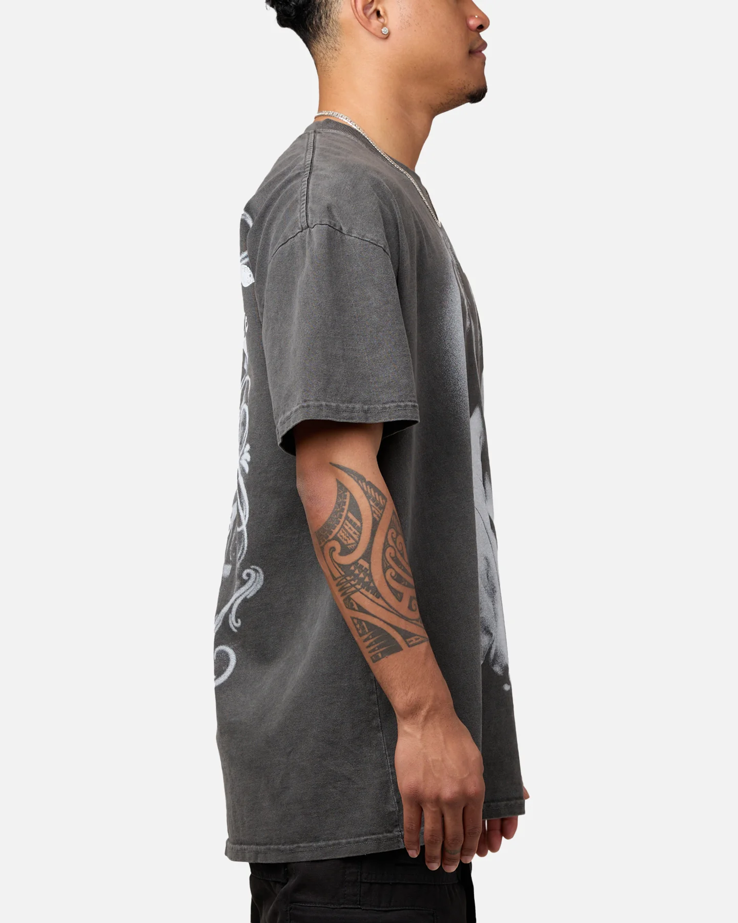 Star Wars Rebel Heavyweight T-Shirt Black Wash - Image 4