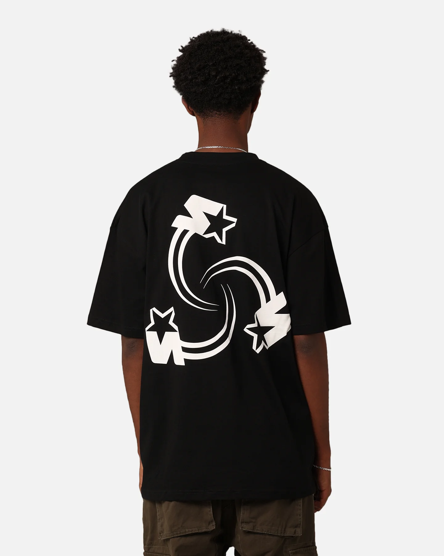 Starter 3 Star T-Shirt Black - Image 5