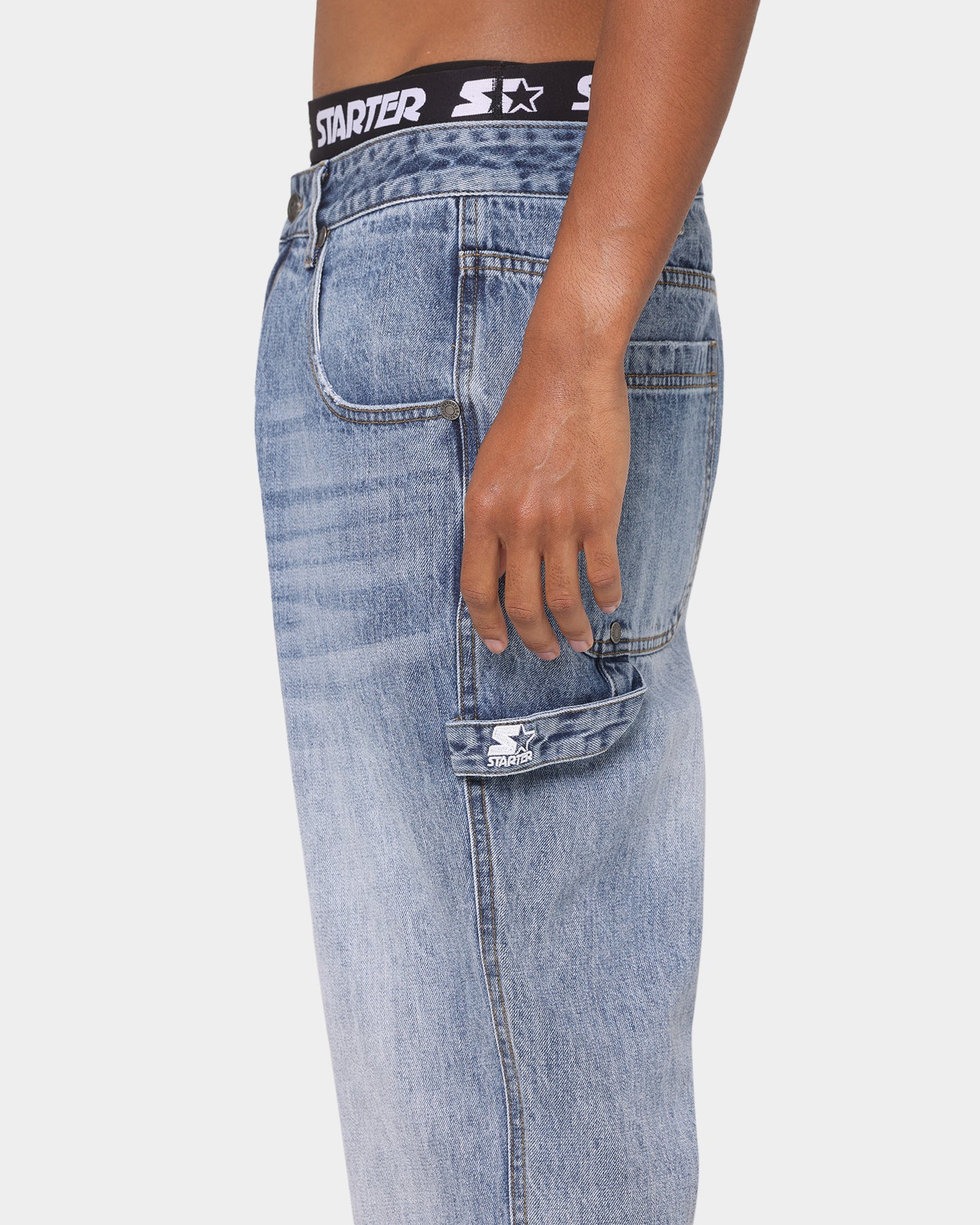 Starter '95 Relaxed Jeans Vintage Blue - Image 9