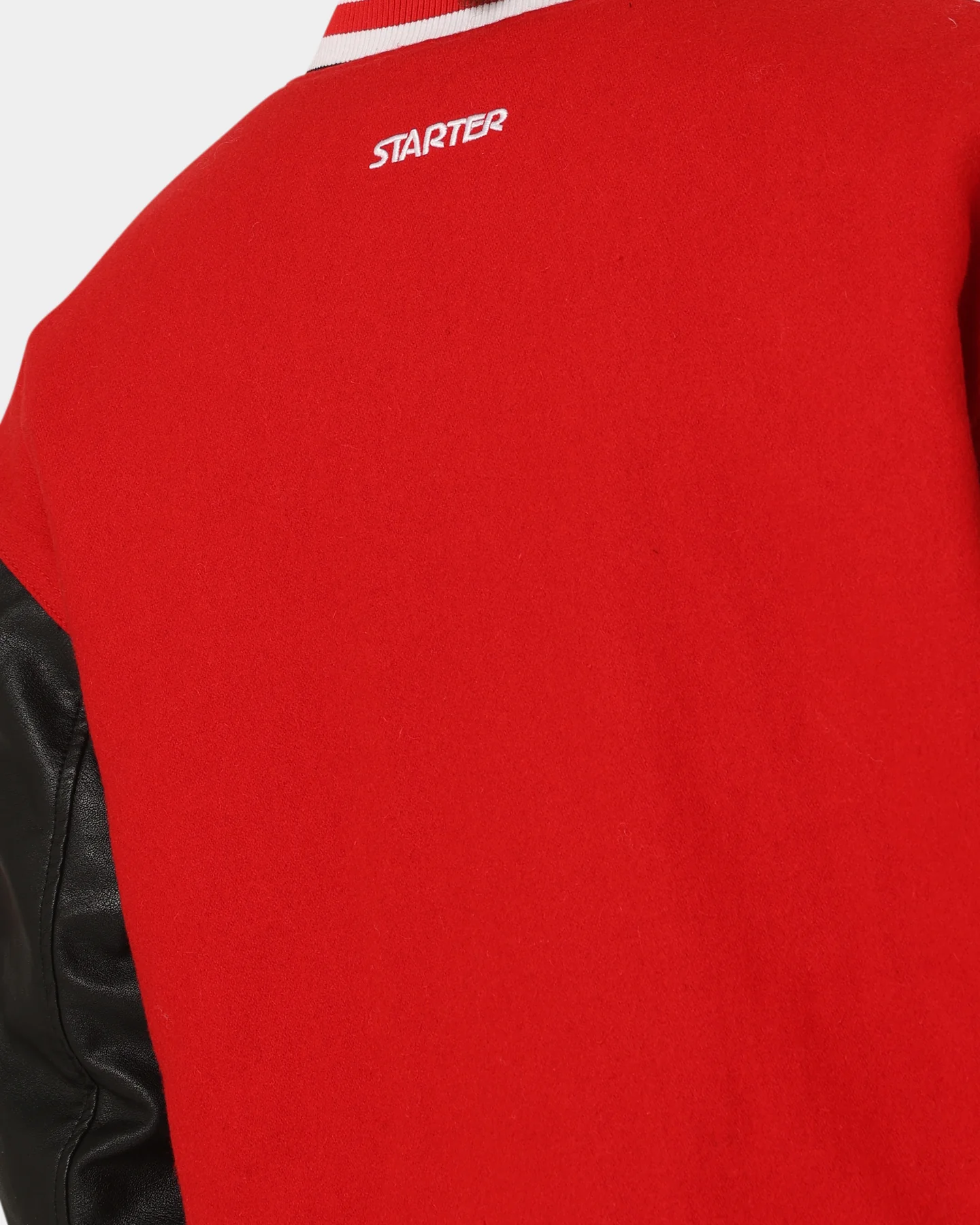Starter Champs Arch Varsity Jacket Red/Black - Image 9