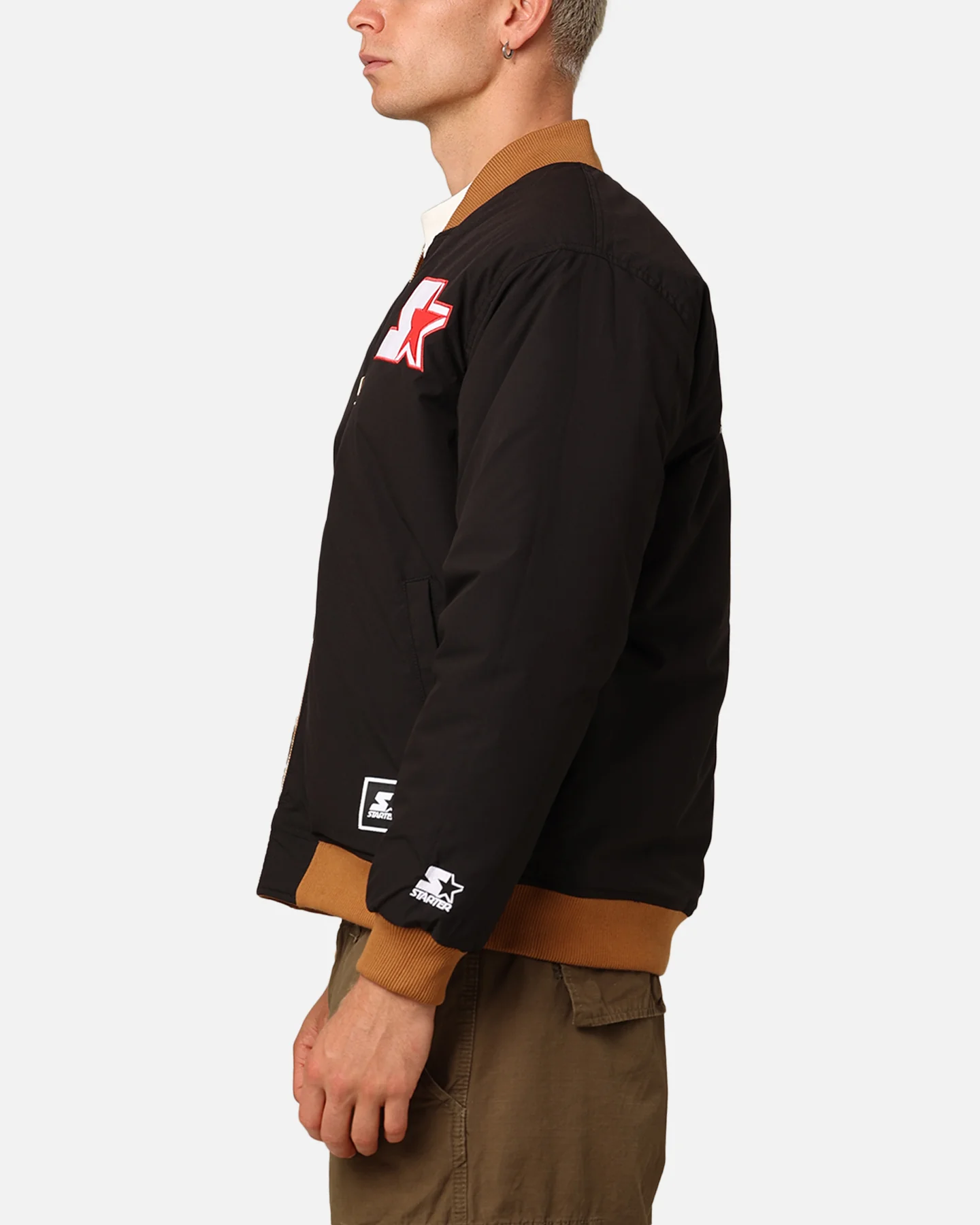 Starter Hot Heads Reversible Jacket Light Brown - Image 7