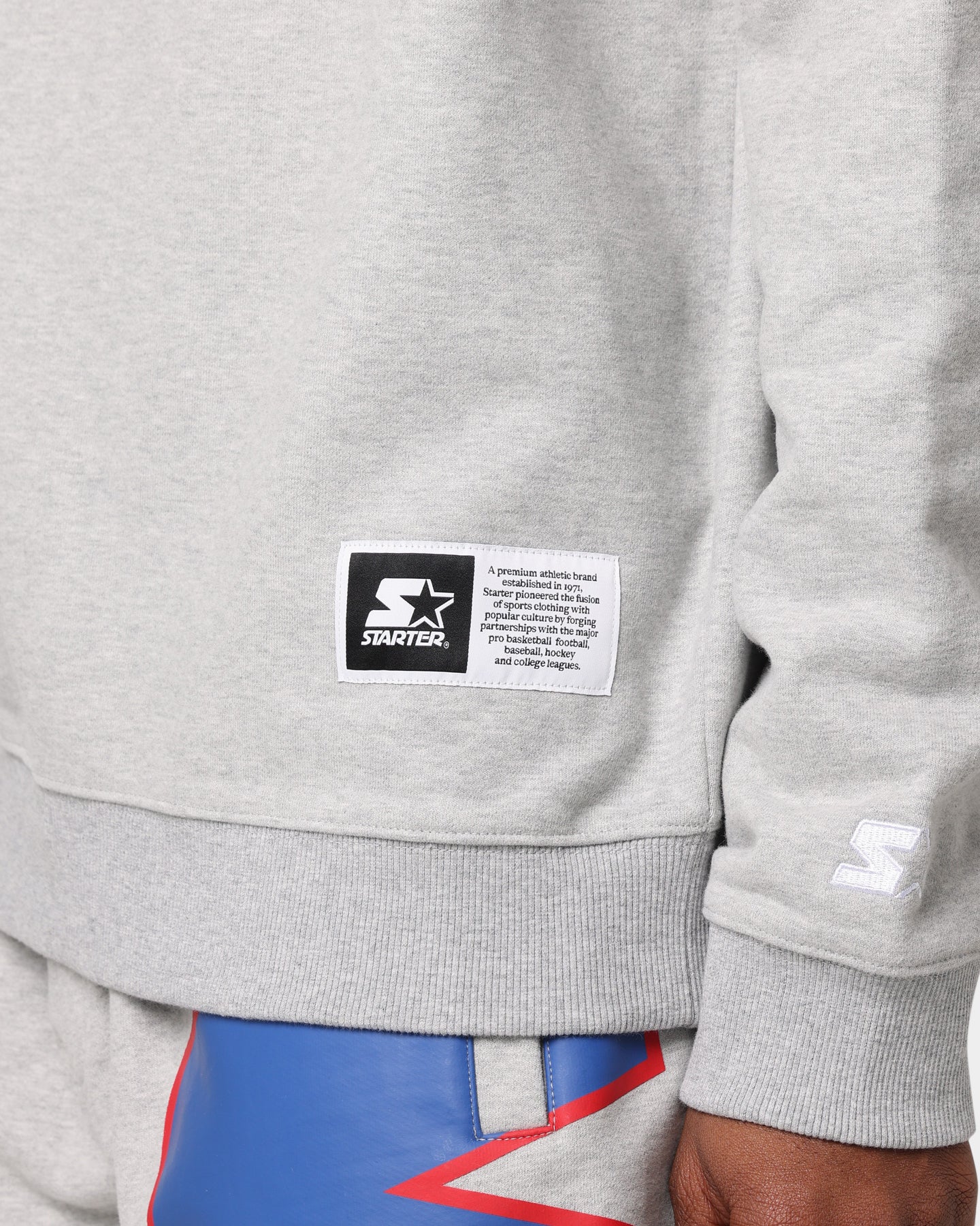 Starter Primary Crewneck Grey Marle - Image 7