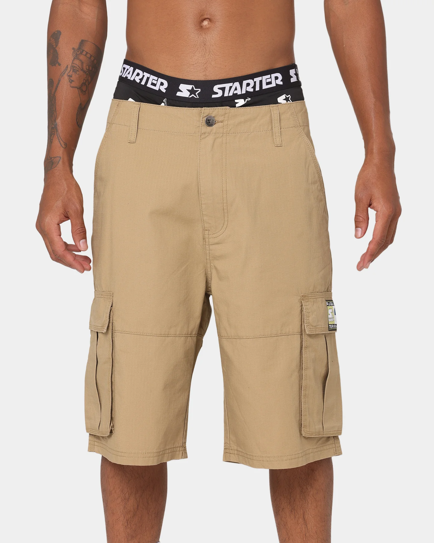 Starter Rugged Terrain Cargo Shorts Sand - Image 3