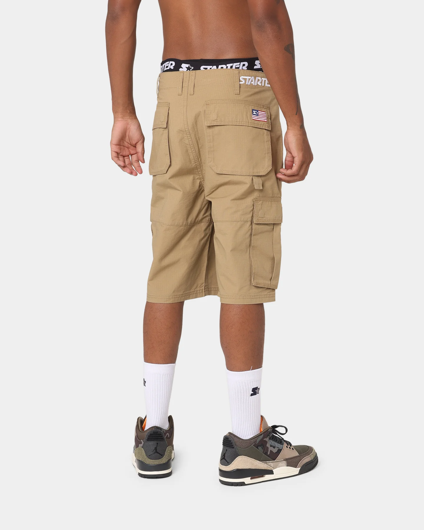 Starter Rugged Terrain Cargo Shorts Sand - Image 4