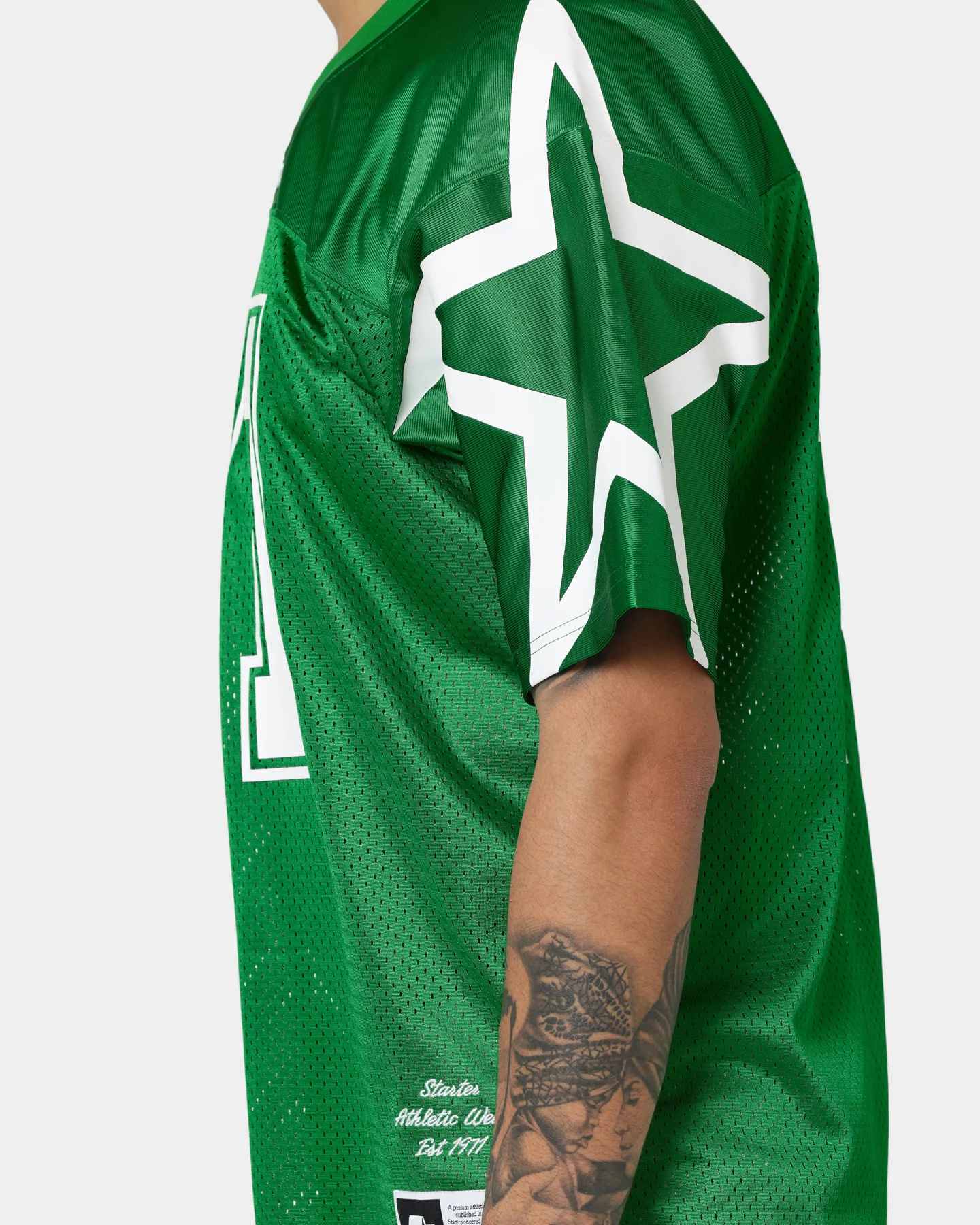 Starter Stars Football Jersey Green - Image 11