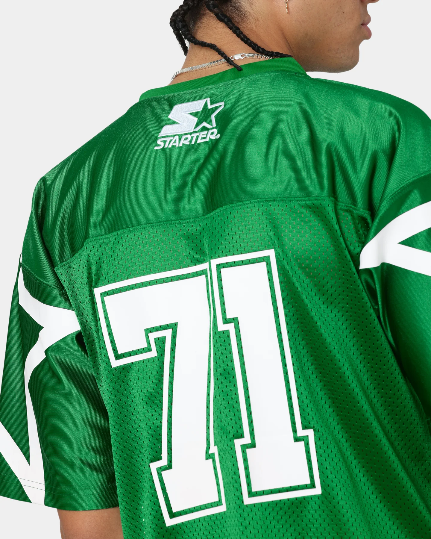 Starter Stars Football Jersey Green - Image 12