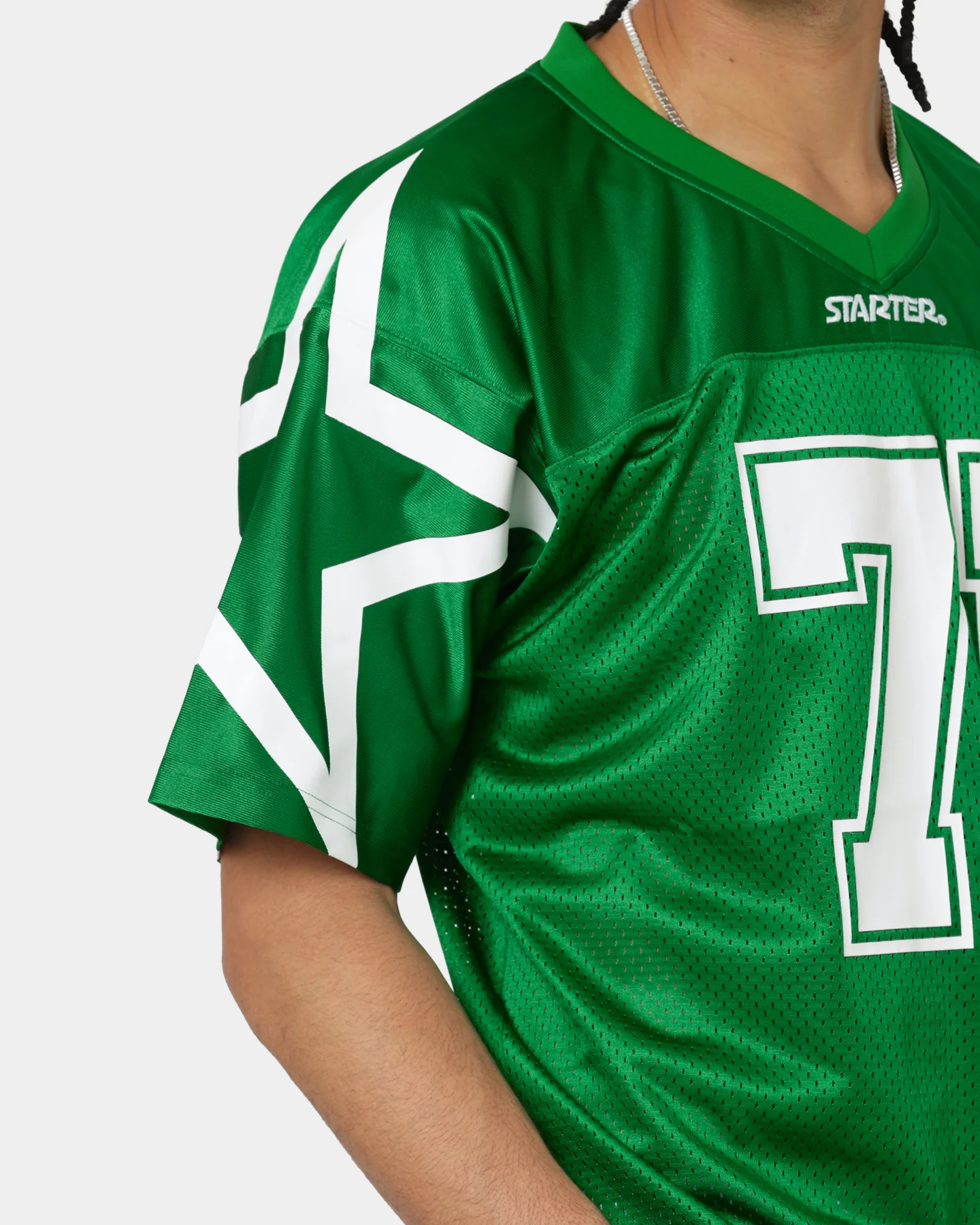 Starter Stars Football Jersey Green - Image 13