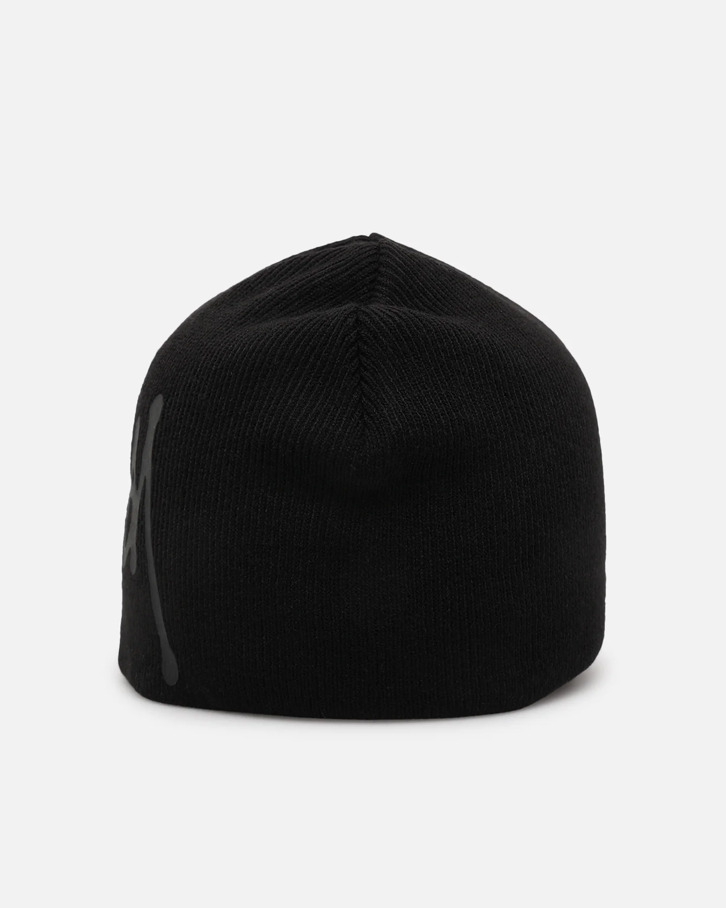 Stüssy Debossed Stock Skull Cap Beanie Black - Image 2