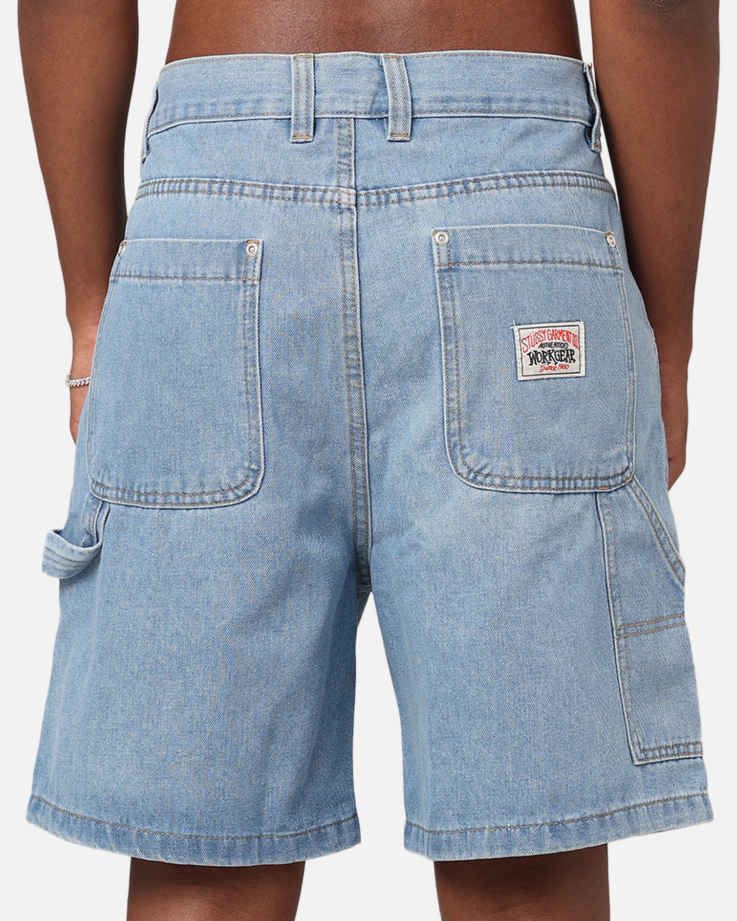 Stussy Carpenter Shorts Mid Blue - Image 8