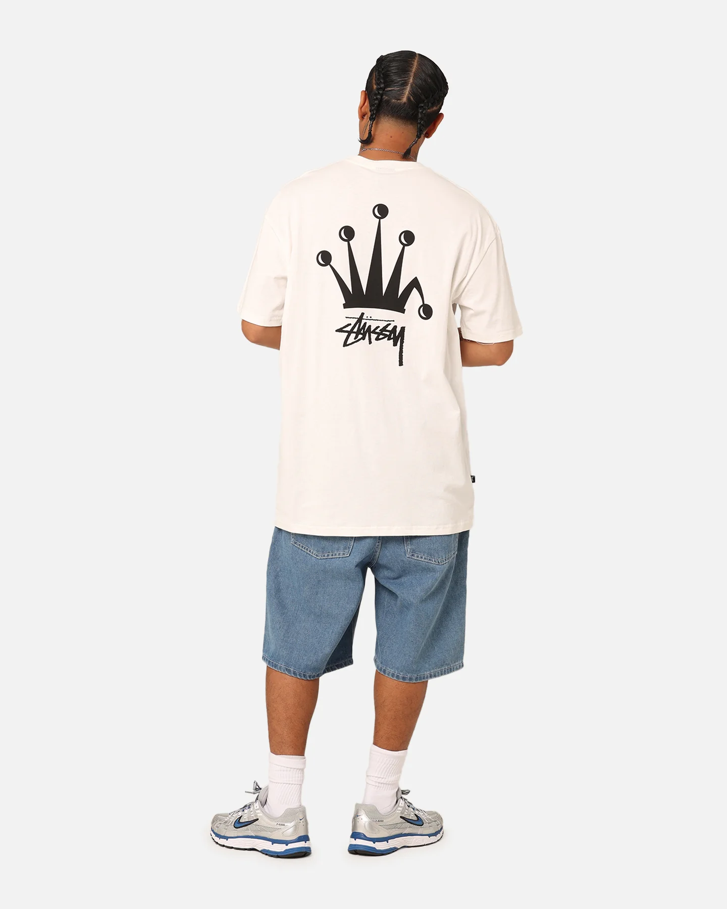 Stussy Crown LCB T-Shirt White - Image 3
