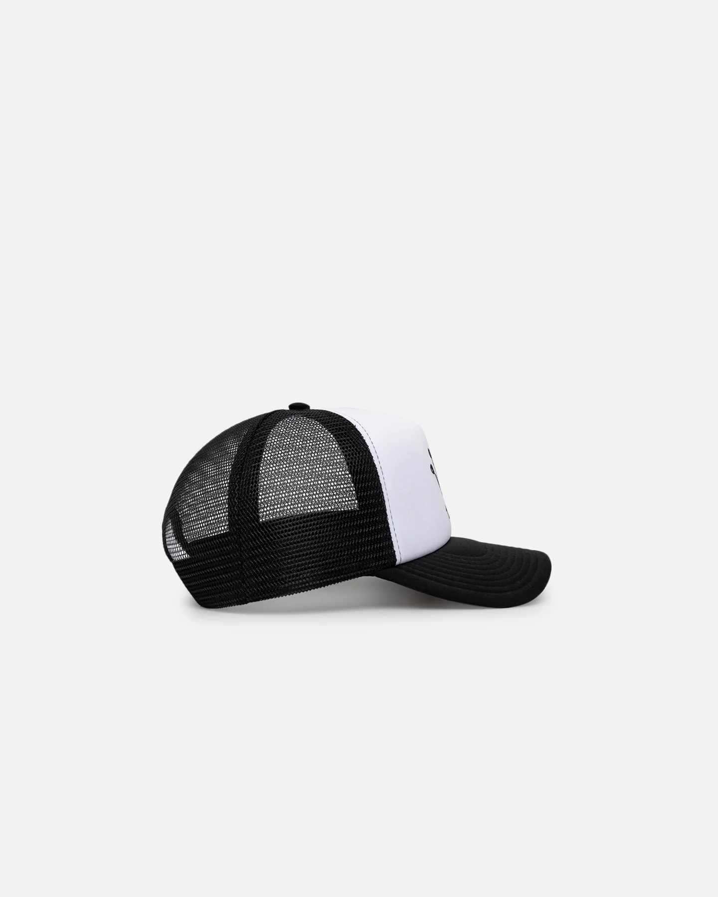 Stussy Crown Stock Trucker Cap Black - Image 3