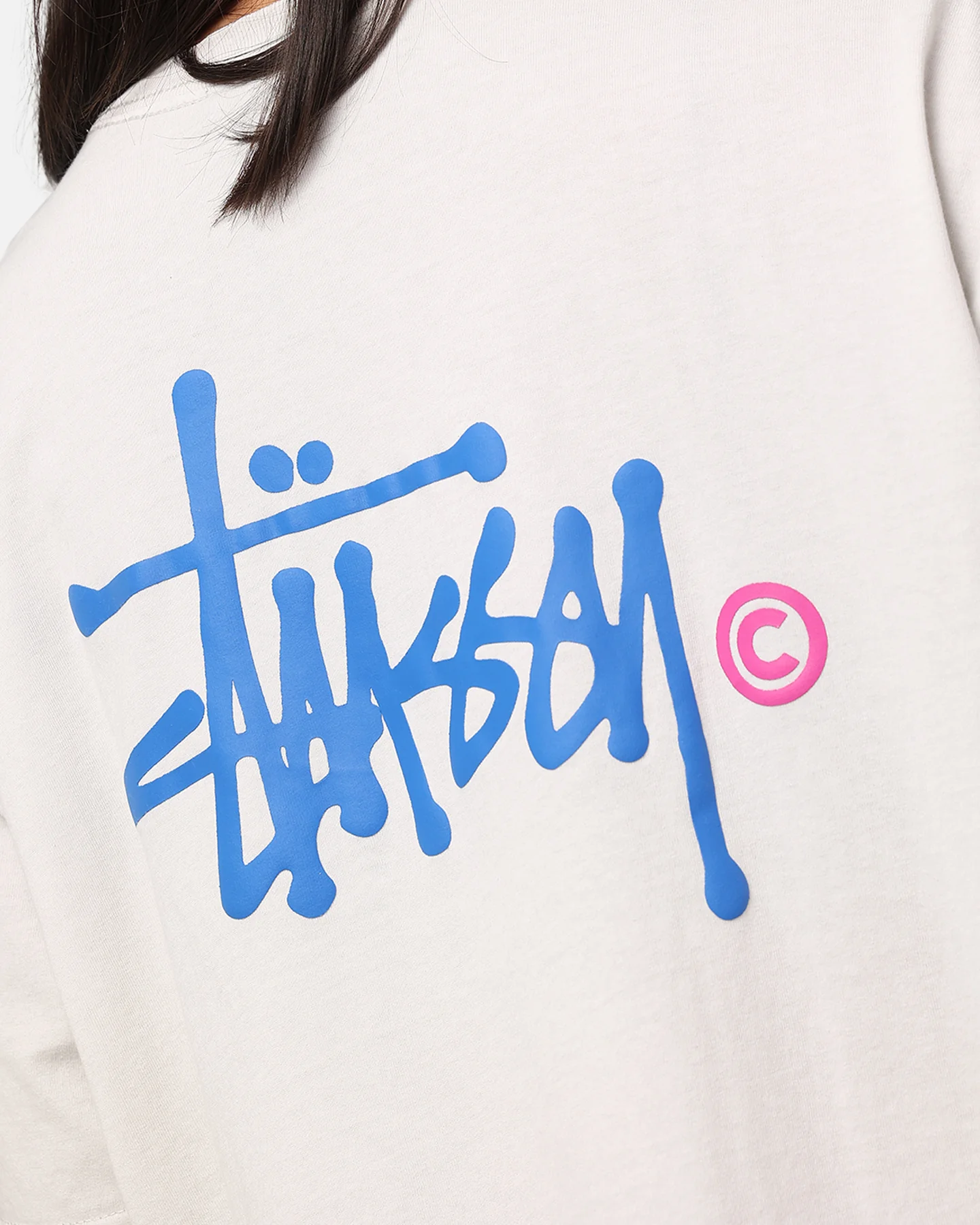 Stussy Graffiti LCB Relaxed T-Shirt Pigment Washed - Image 7