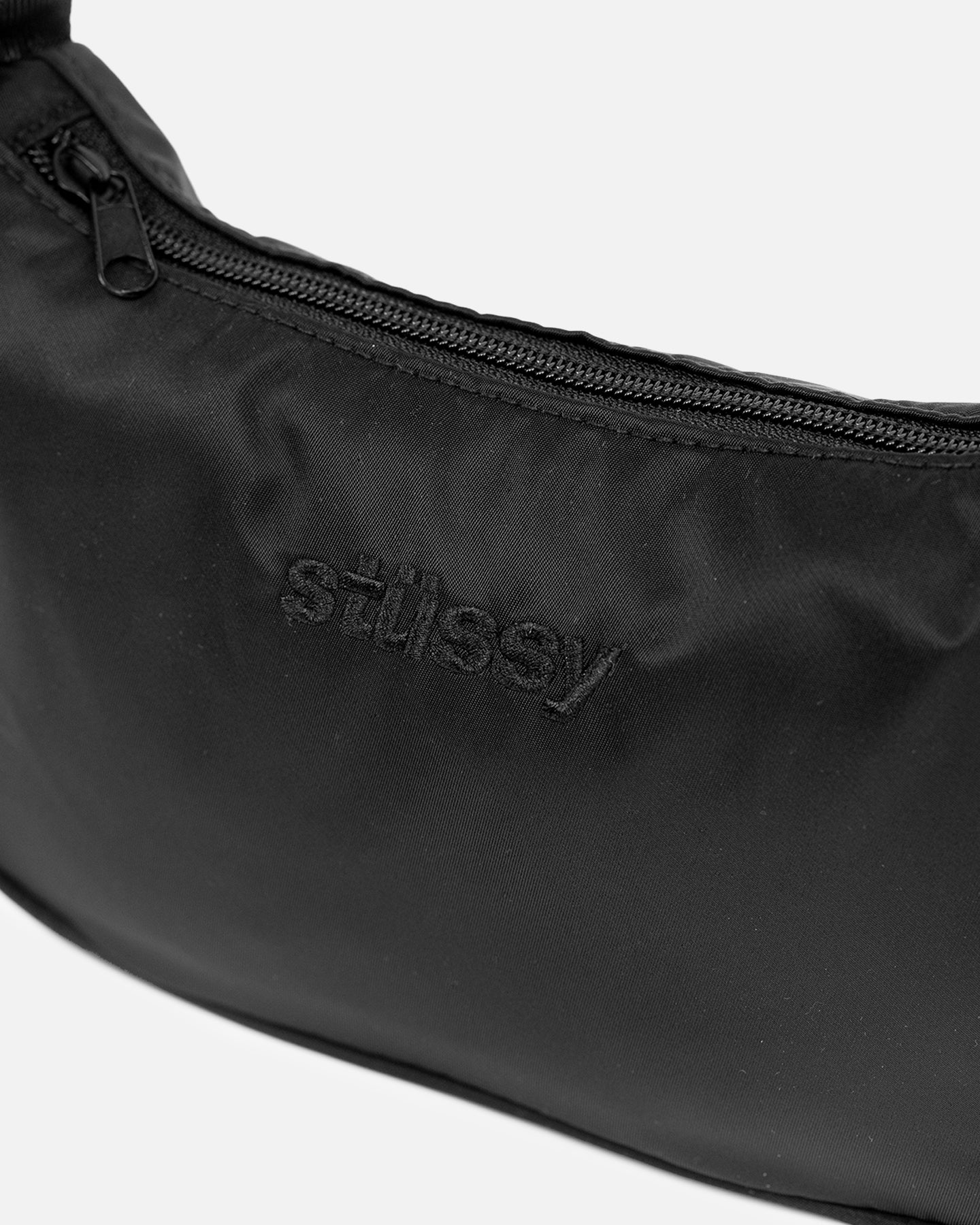 Stussy Women's Italic Shoulder Bag Black - Image 5