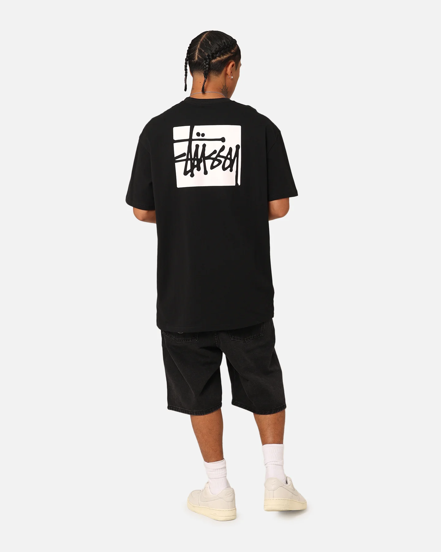 Stussy Square LCB T-Shirt Black - Image 3