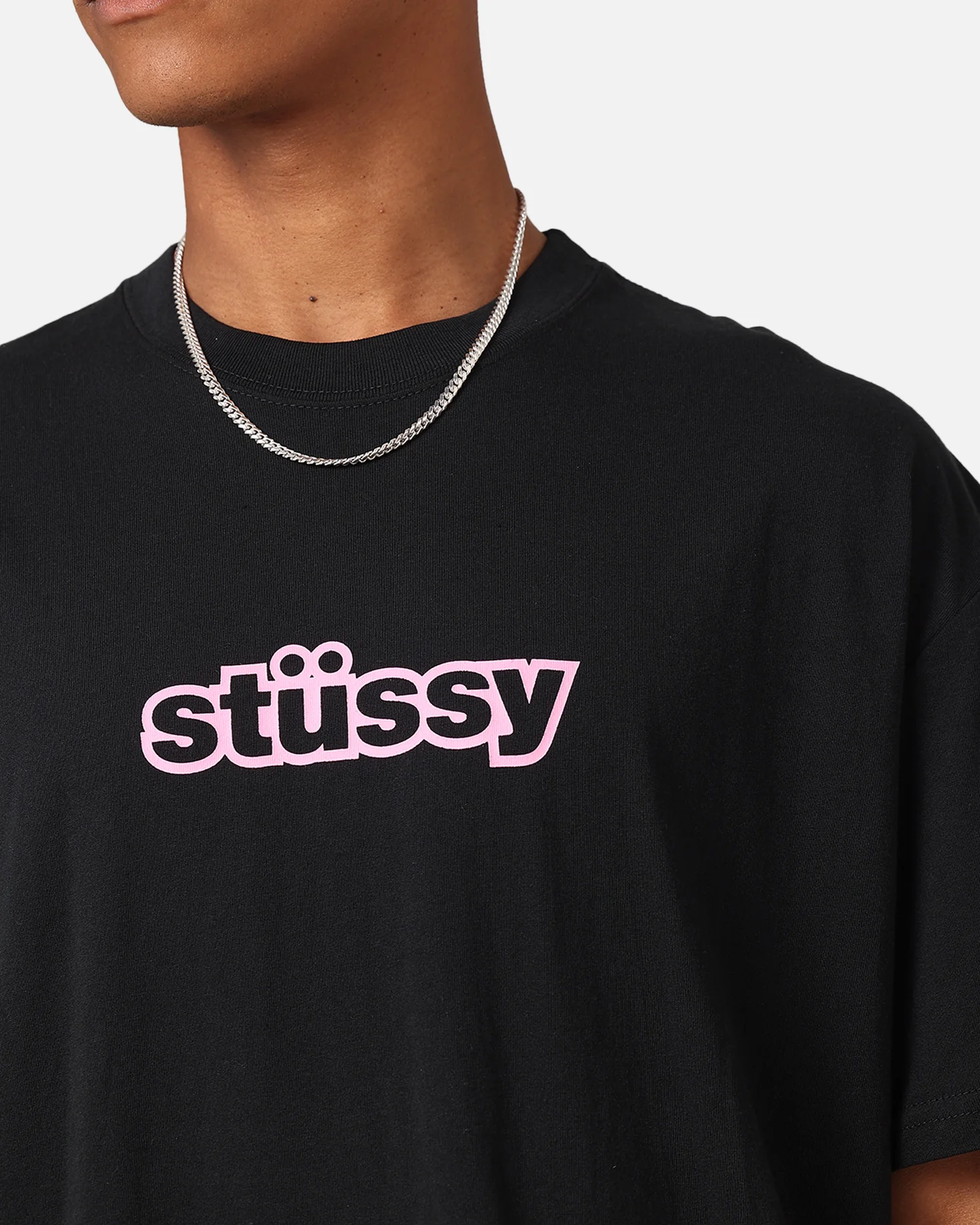 Stussy SS Link T-Shirt Black - Image 7