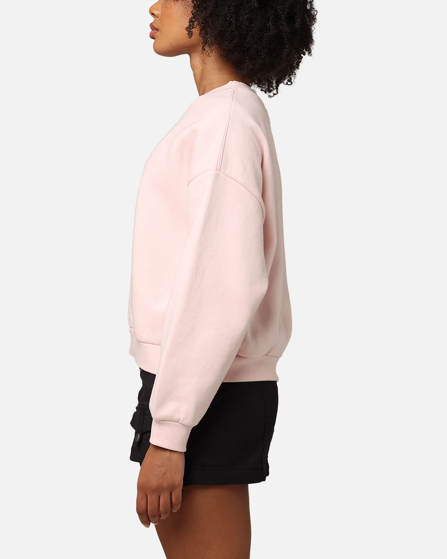 Stussy Women's Ladybird Crop Crewneck Pigment Pink - Image 4