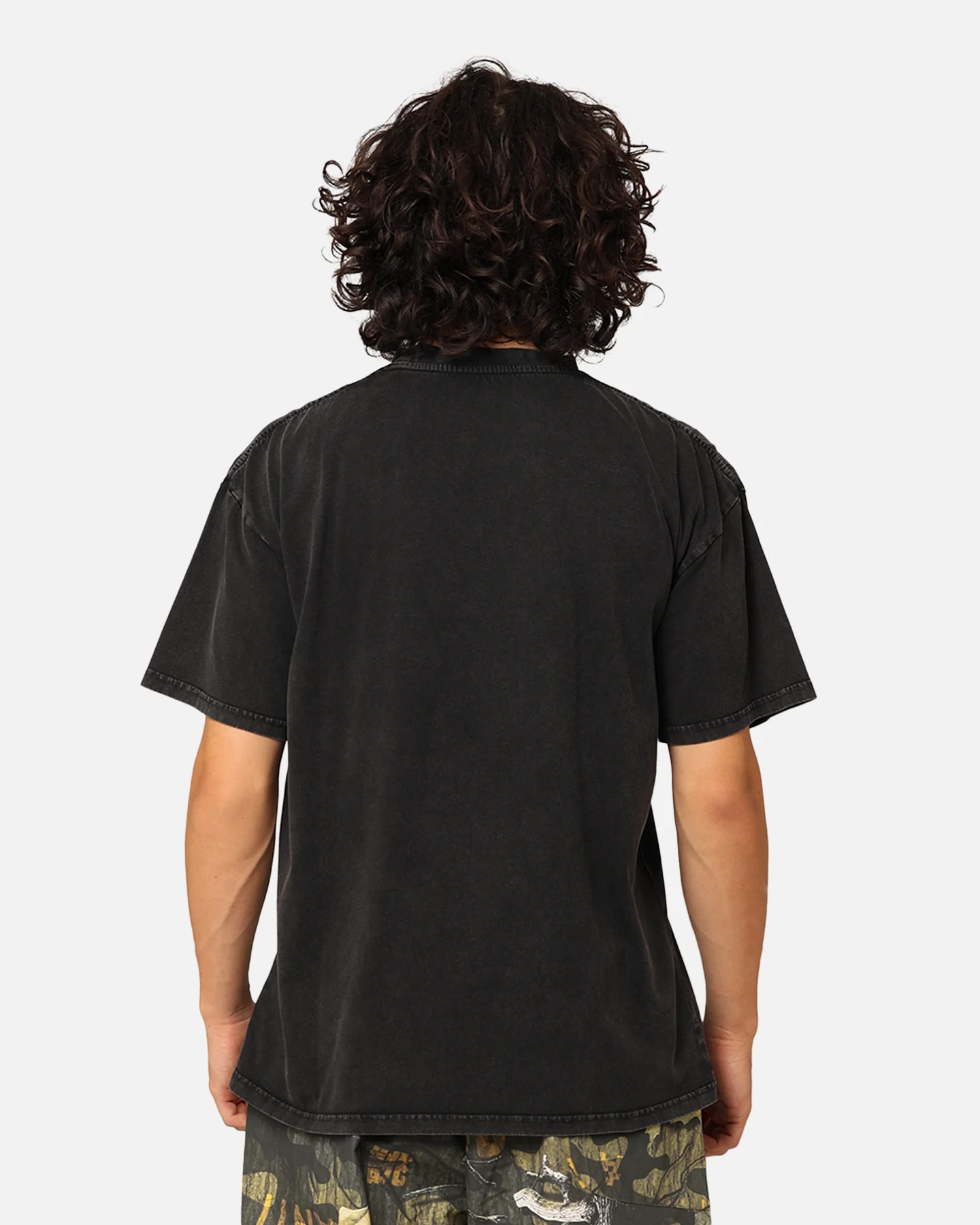 The Anti Order Anti Logo T-Shirt Black Acidwash - Image 4