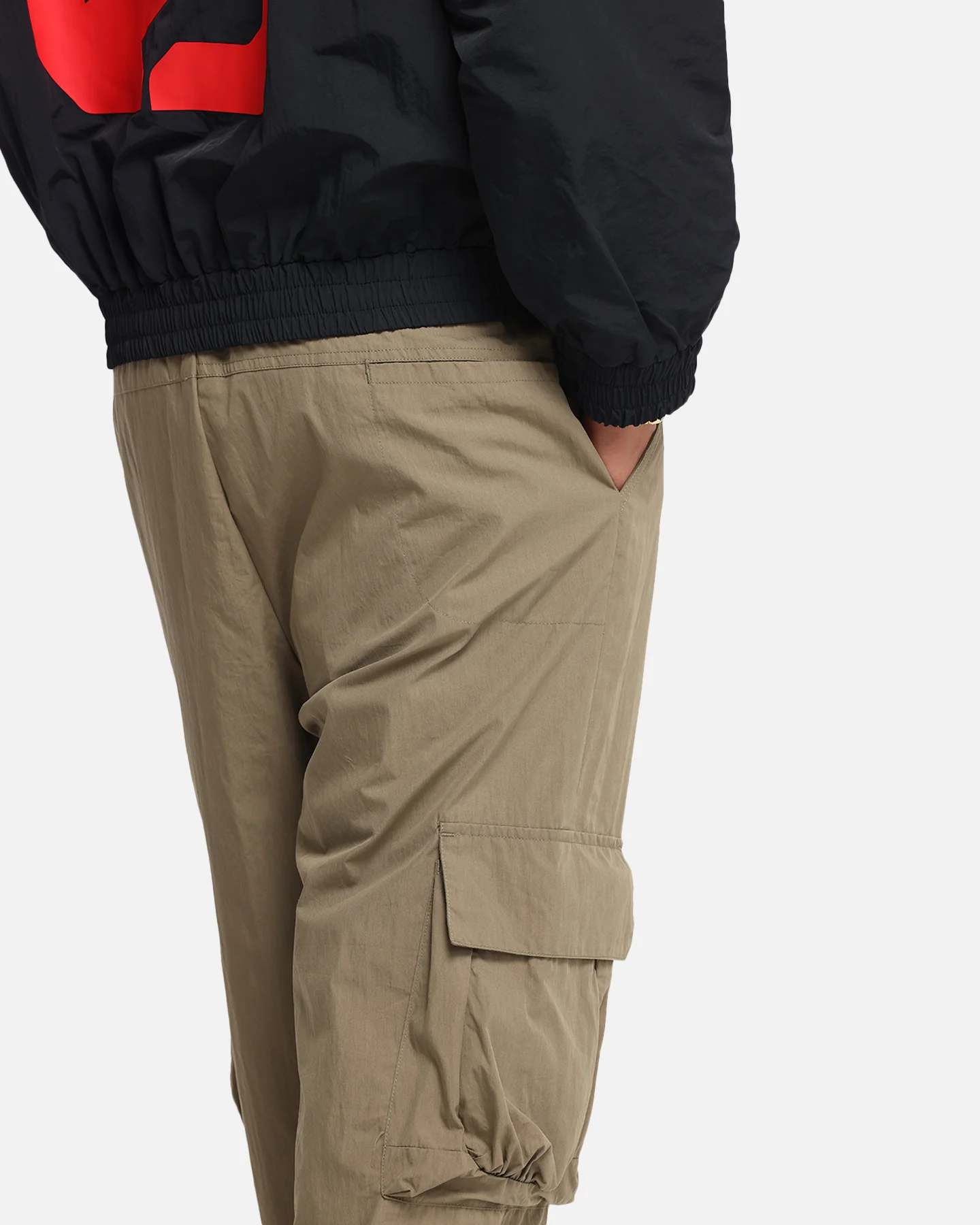 The Anti Order Anti Miltary Cargo Joggers Dark Taupe - Image 4