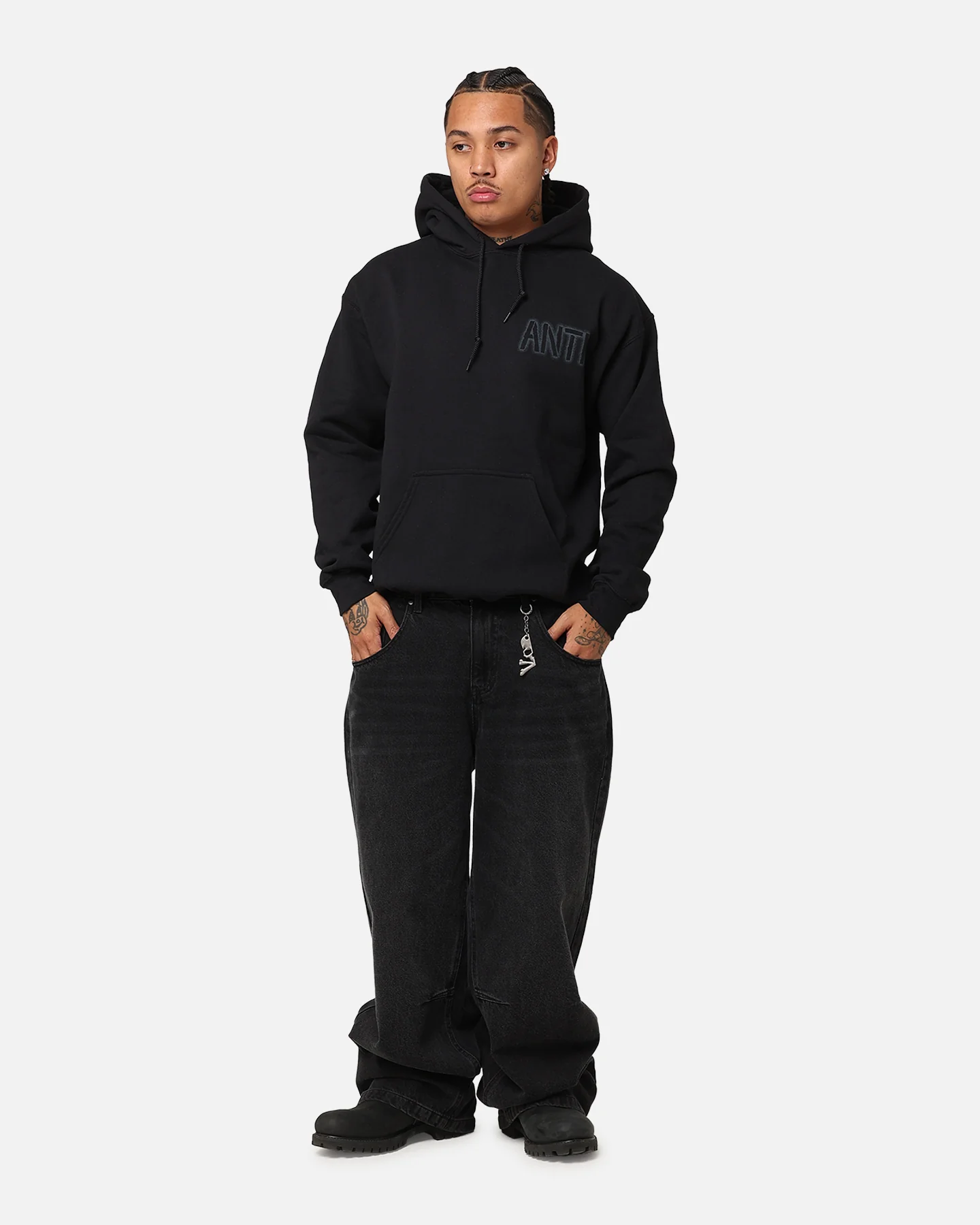 The Anti Order Anti-Order Projects Hoodie Black - Image 4
