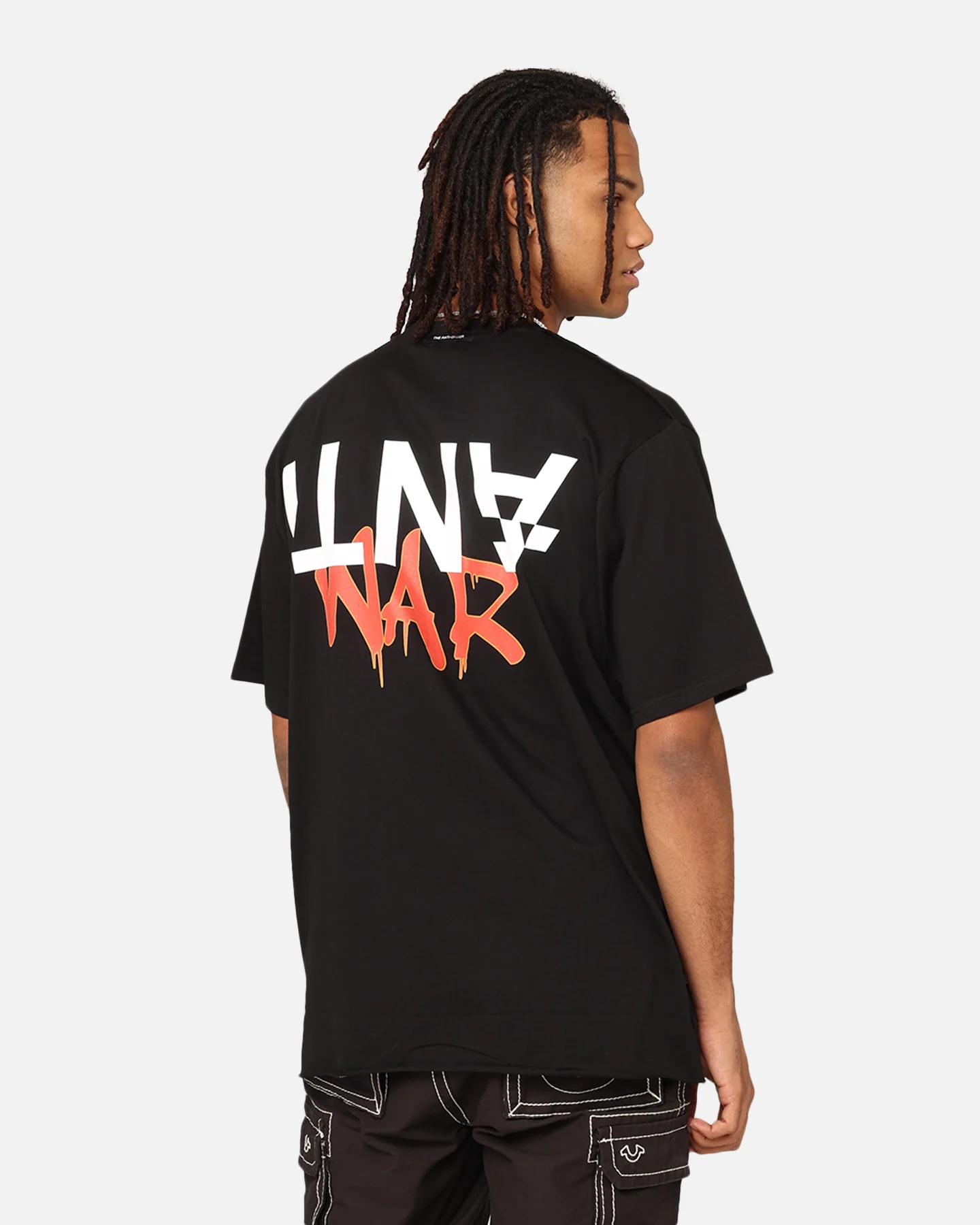 The Anti Order Anti War Baggy T-Shirt Black - Image 2