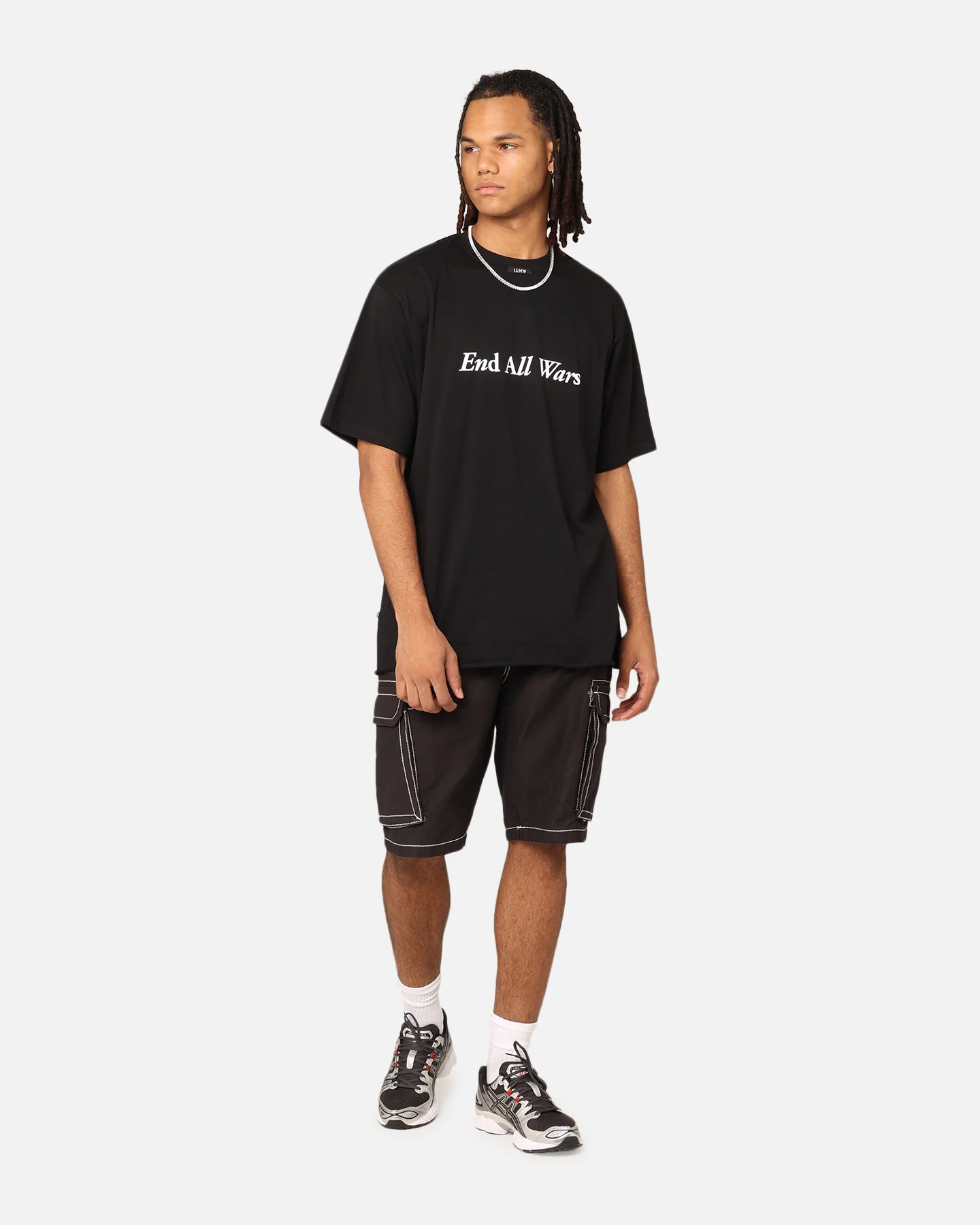 The Anti Order Anti War Baggy T-Shirt Black - Image 3