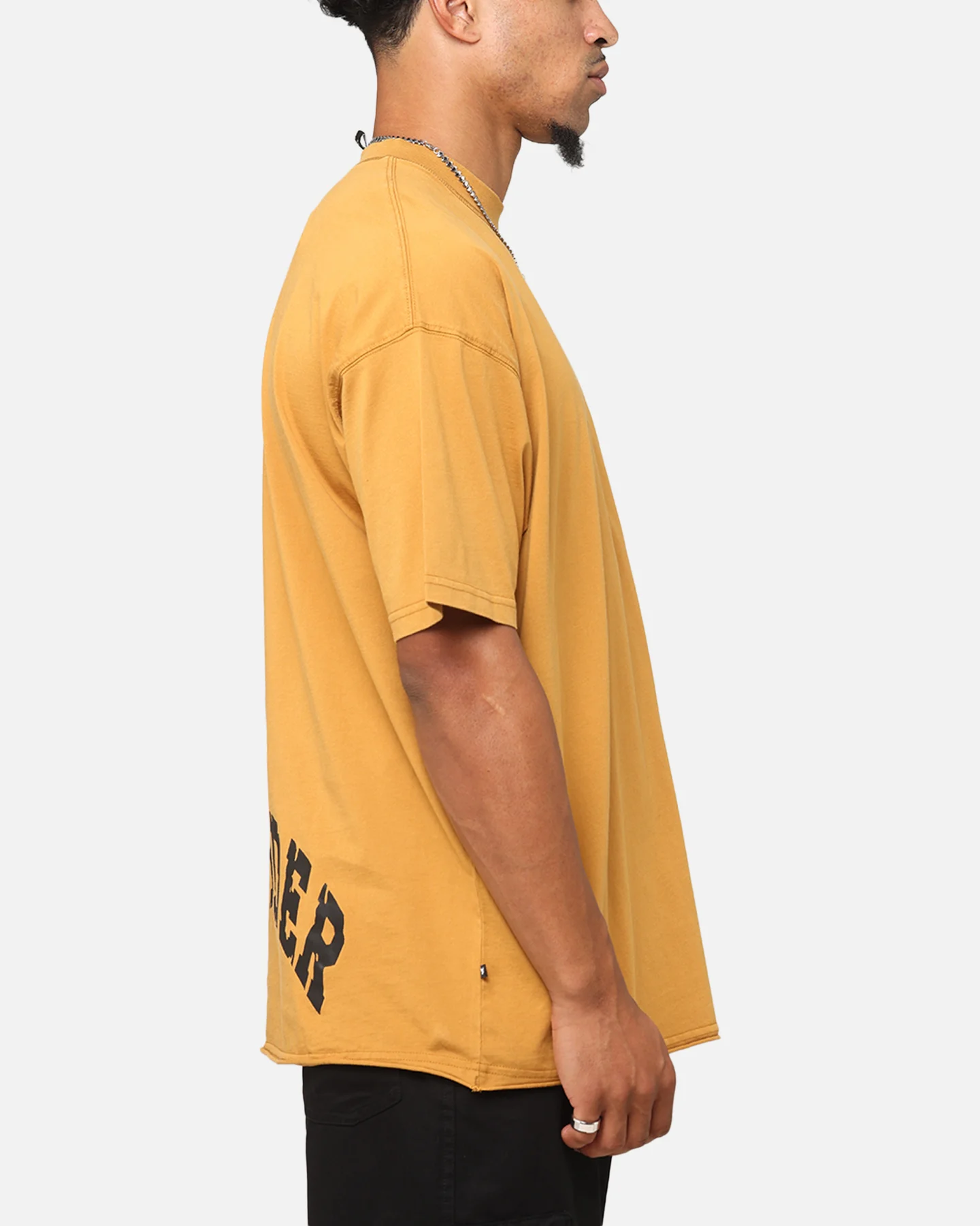 The Anti Order Architype Boxy T-Shirt Mustard - Image 5