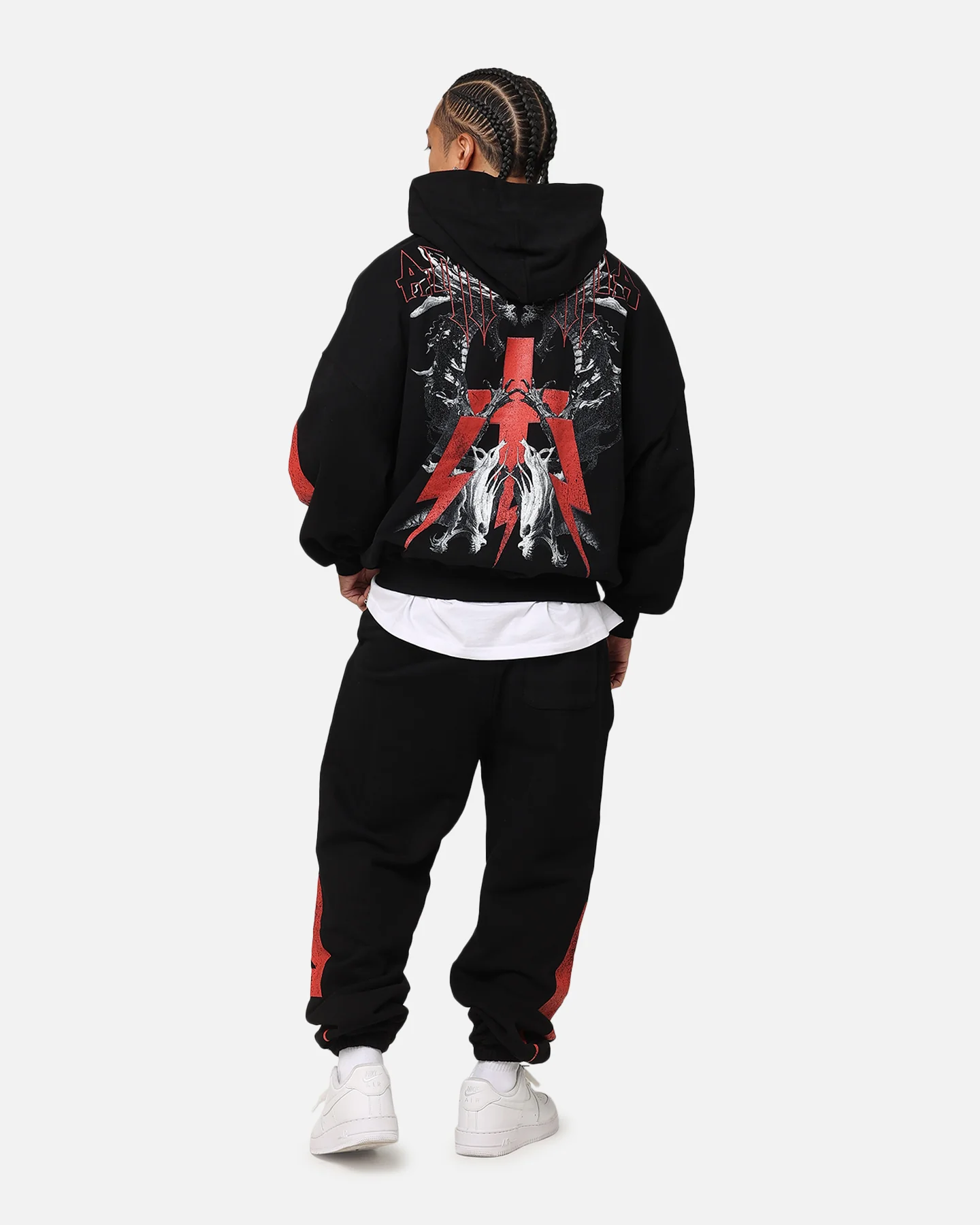 The Anti Order Ares Hoodie Black - Image 3