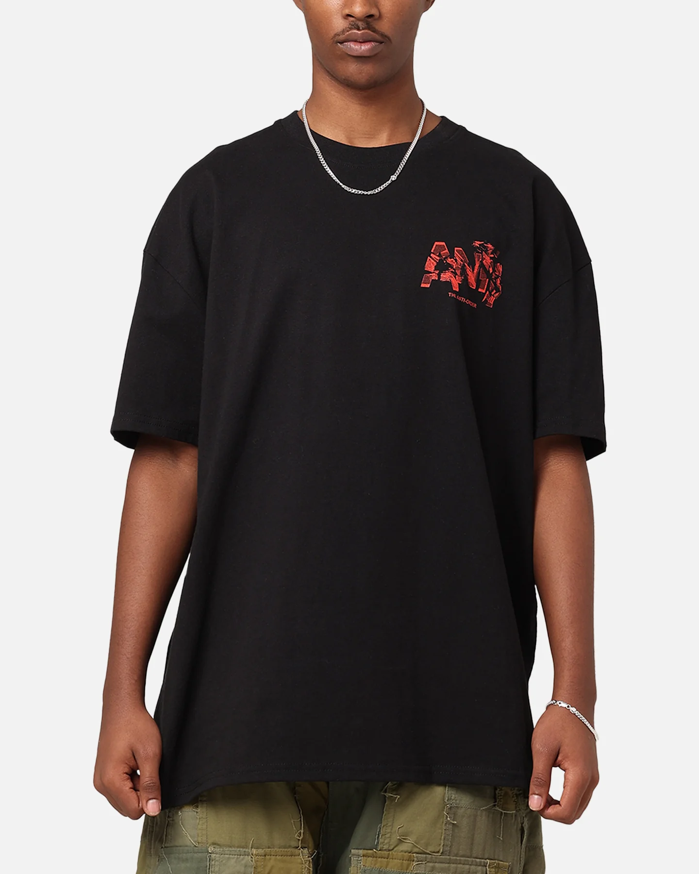The Anti Order Broken Visions T-Shirt Black - Image 2
