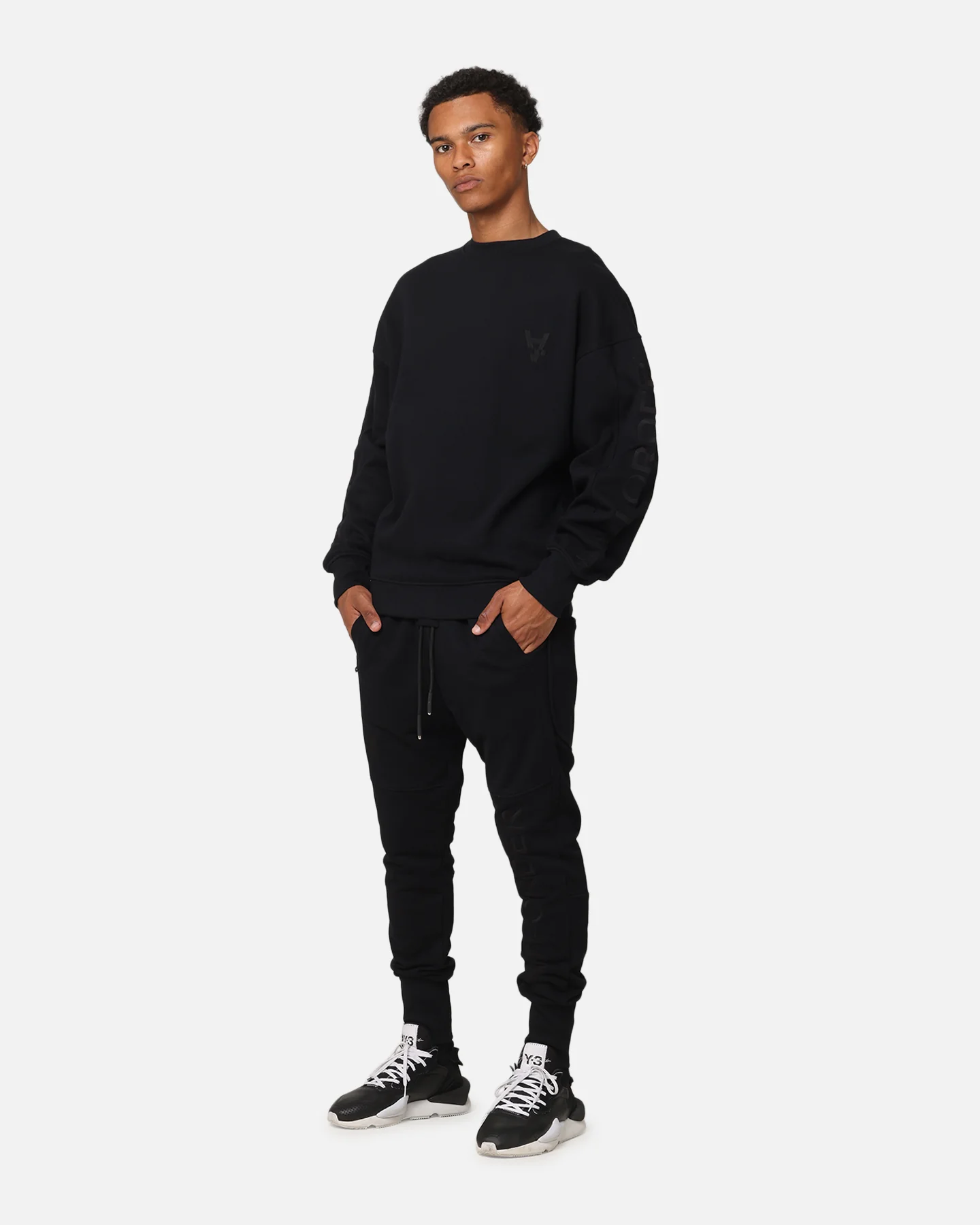The Anti Order Coed Crewneck Black/Black - Image 4