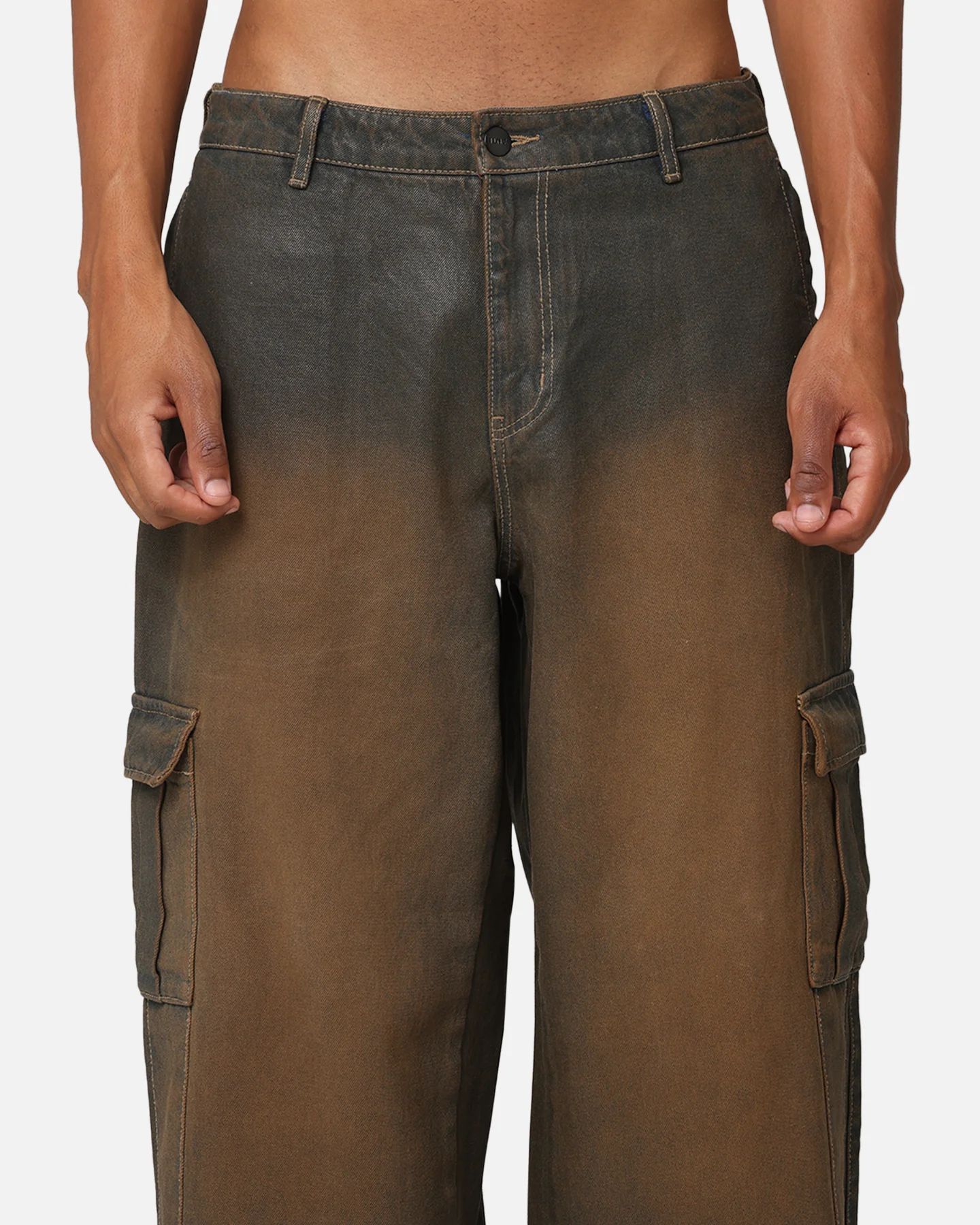 The Anti Order Deployed Parachute Pants Washed Green - Image 7