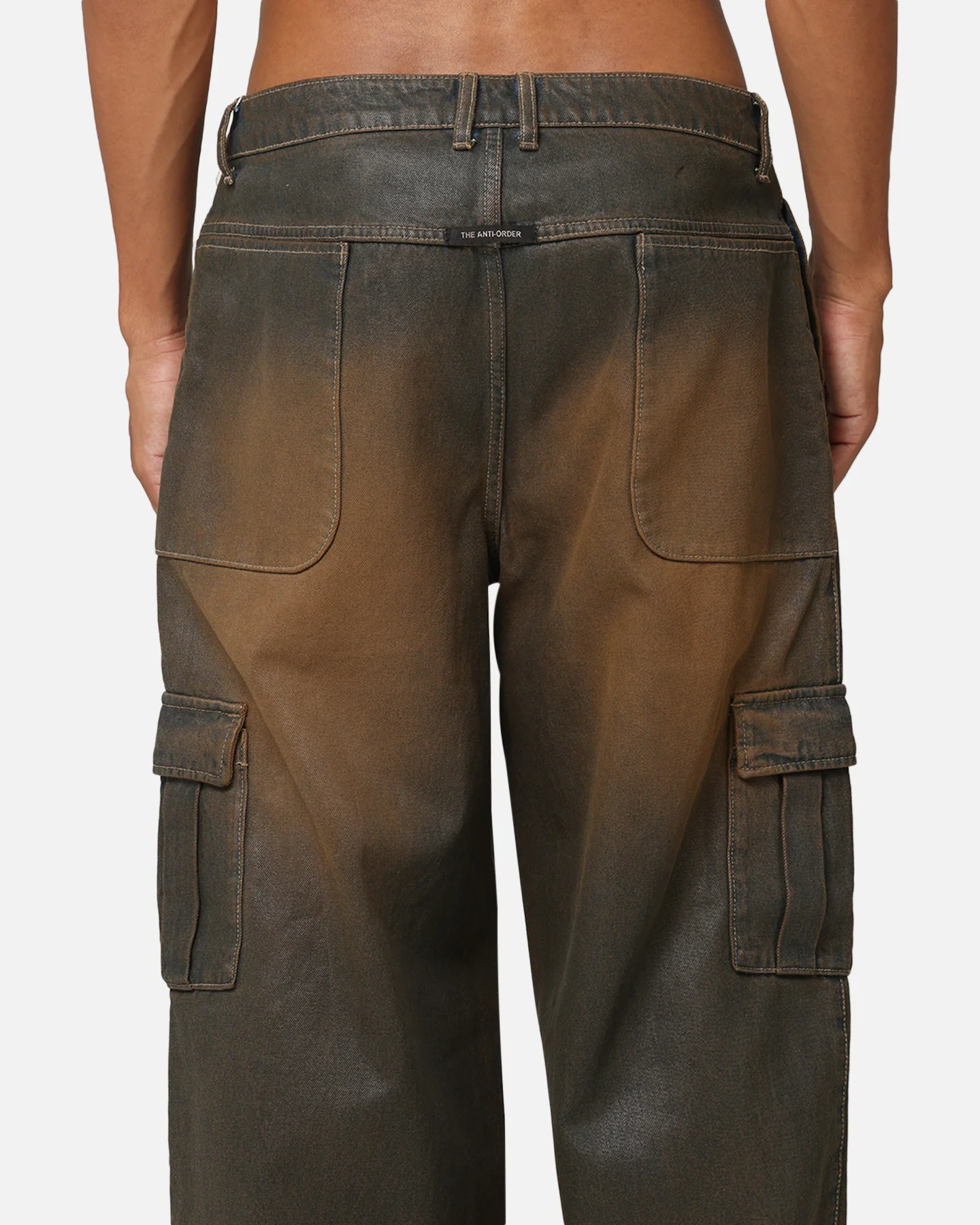 The Anti Order Deployed Parachute Pants Washed Green - Image 8