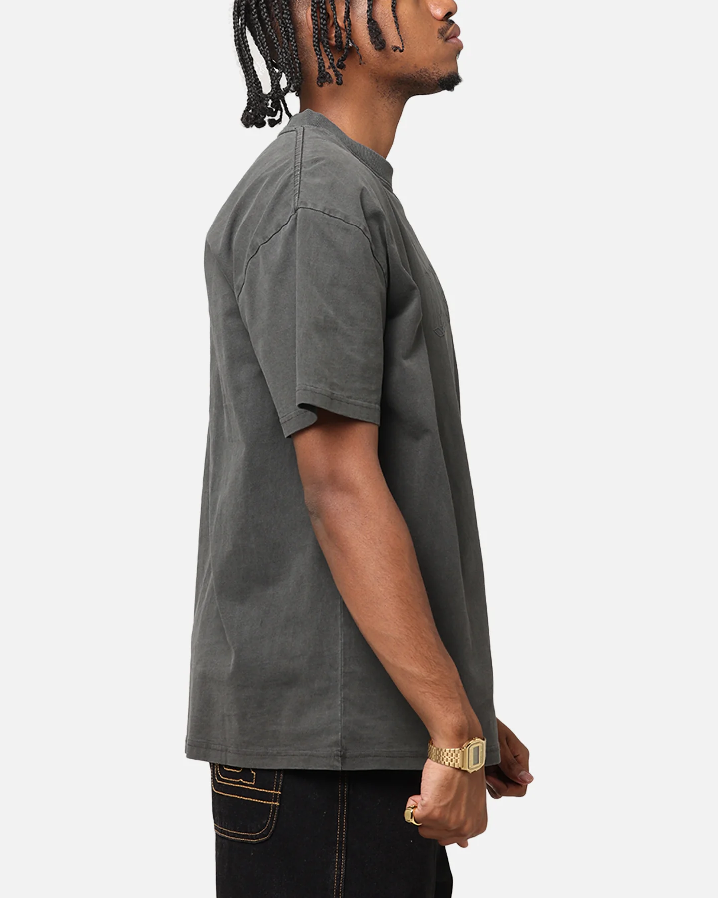 The Anti Order Dimension Boxy T-Shirt Black Wash - Image 4