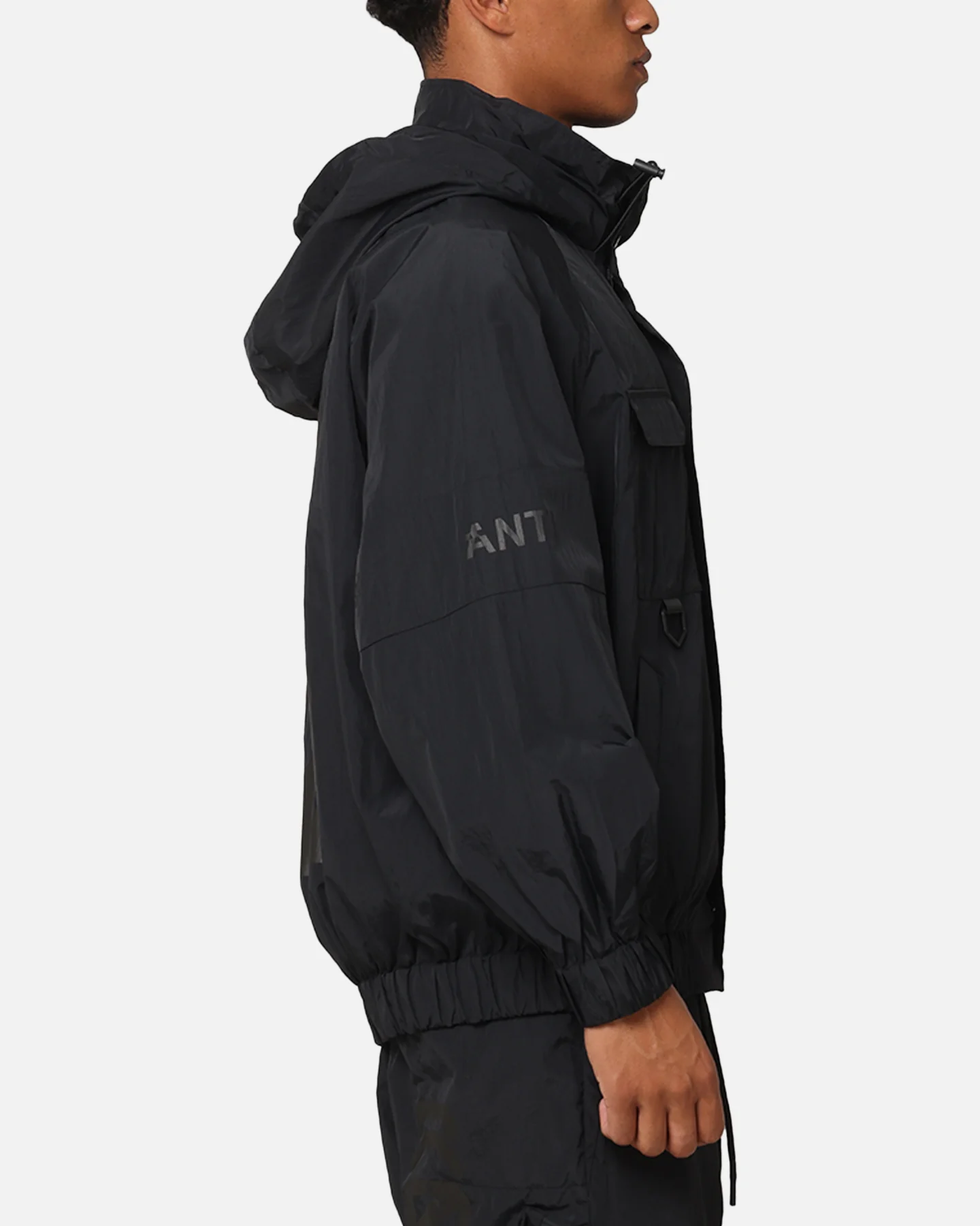 The Anti Order Faction Windbreaker Jacket Black - Image 5