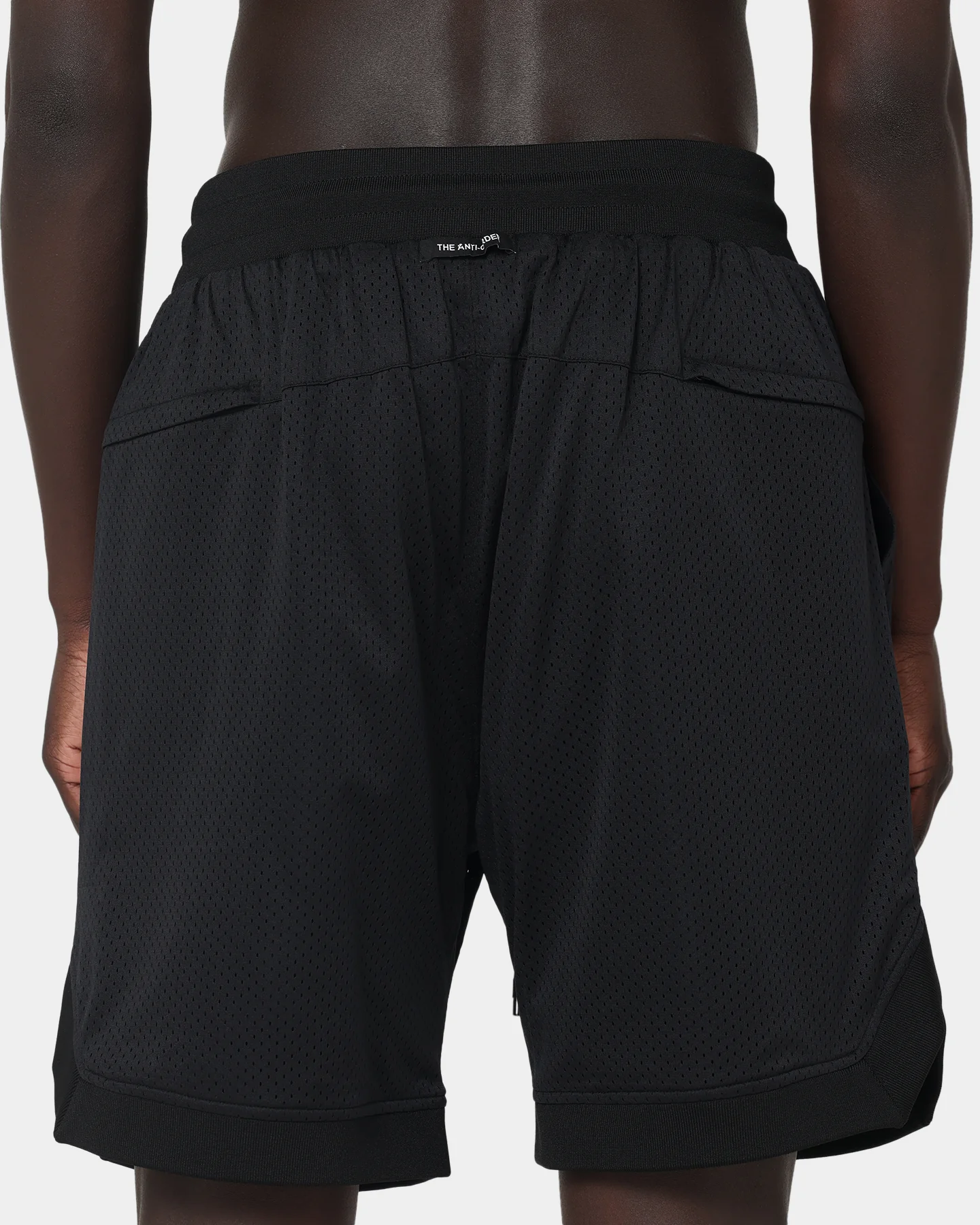 The Anti Order Heavy Metal Basketball Shorts Black/White - Image 8