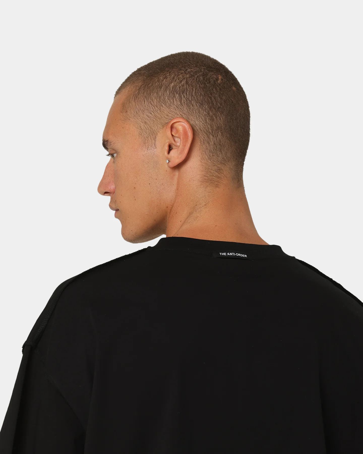 The Anti Order Non-Tactical Oversized T-Shirt Black - Image 8