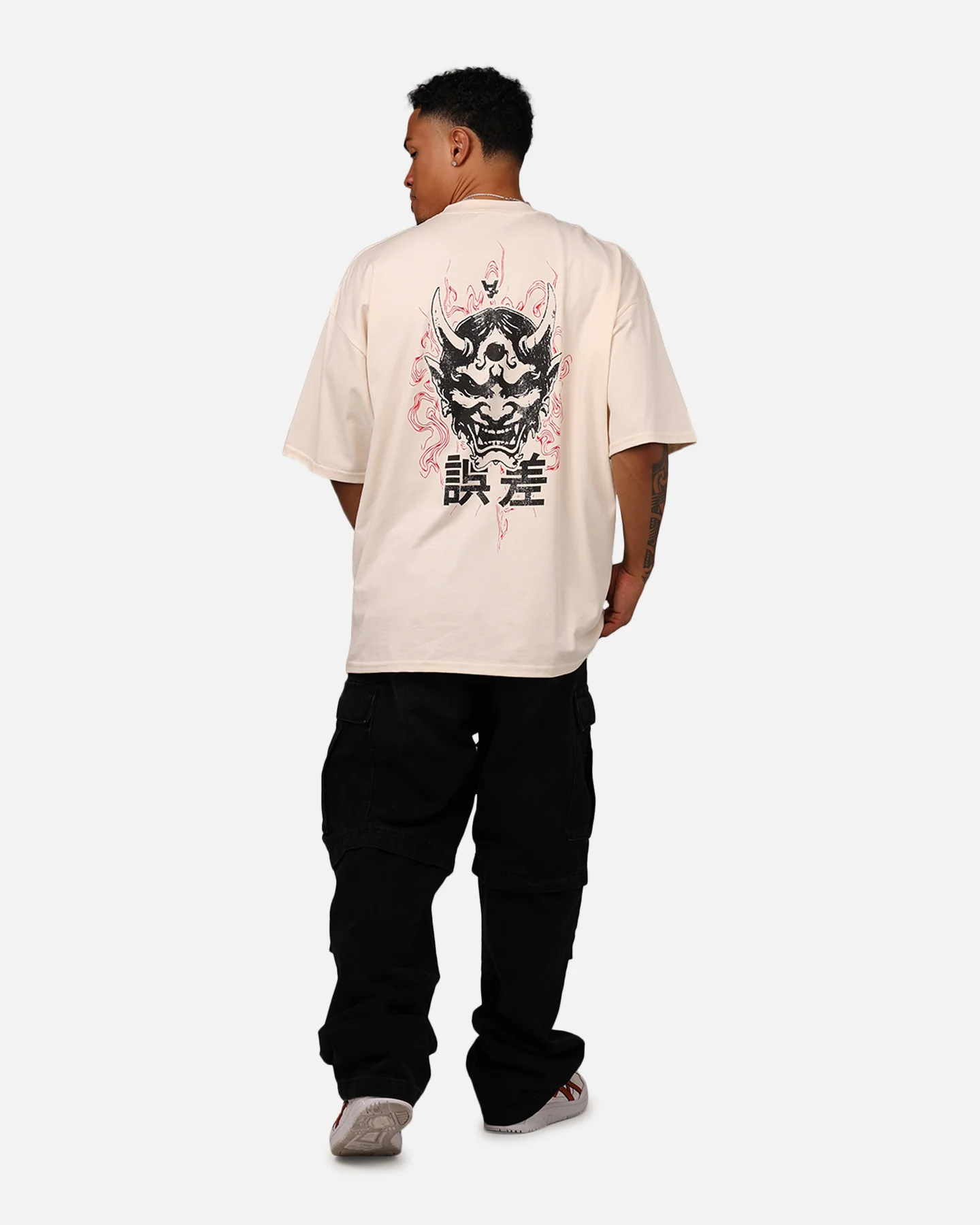The Anti Order Oni T-Shirt Off White - Image 6