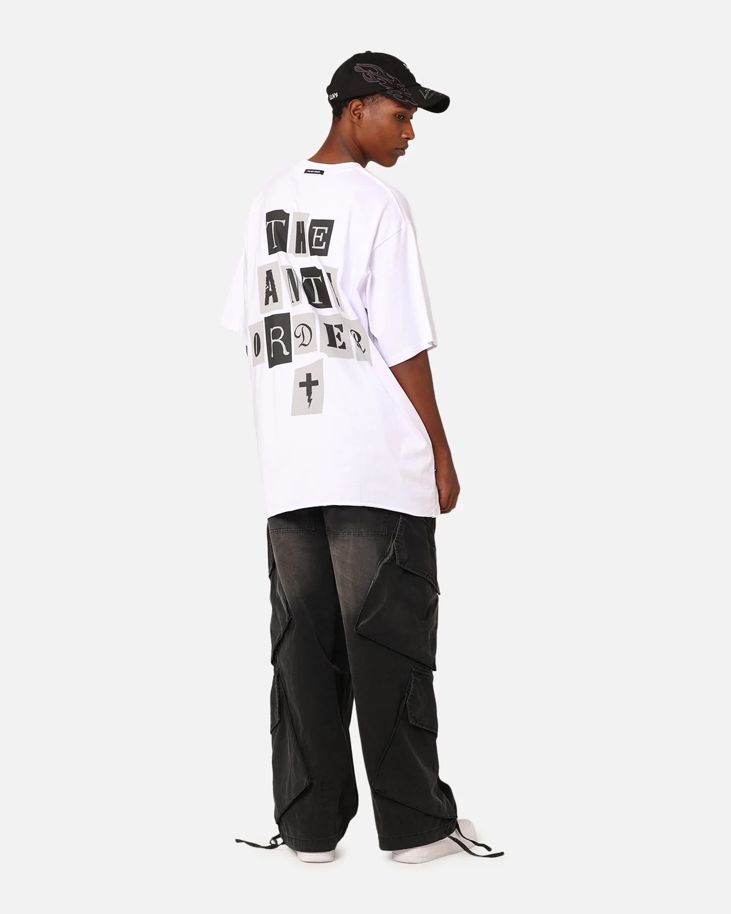 The Anti Order Ransom Baggy T-Shirt White - Image 3