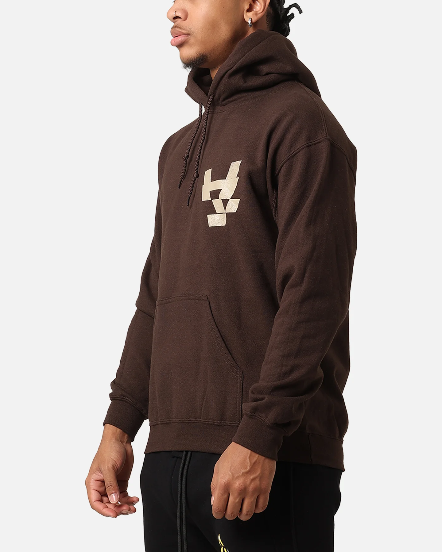 The Anti Order Smash Repair Hoodie Chocolate Brown - Image 6