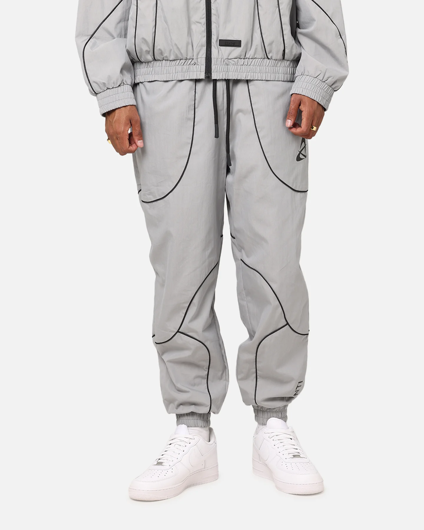 The Anti Order Stereo Nylon Track Jogger Grey - Image 5