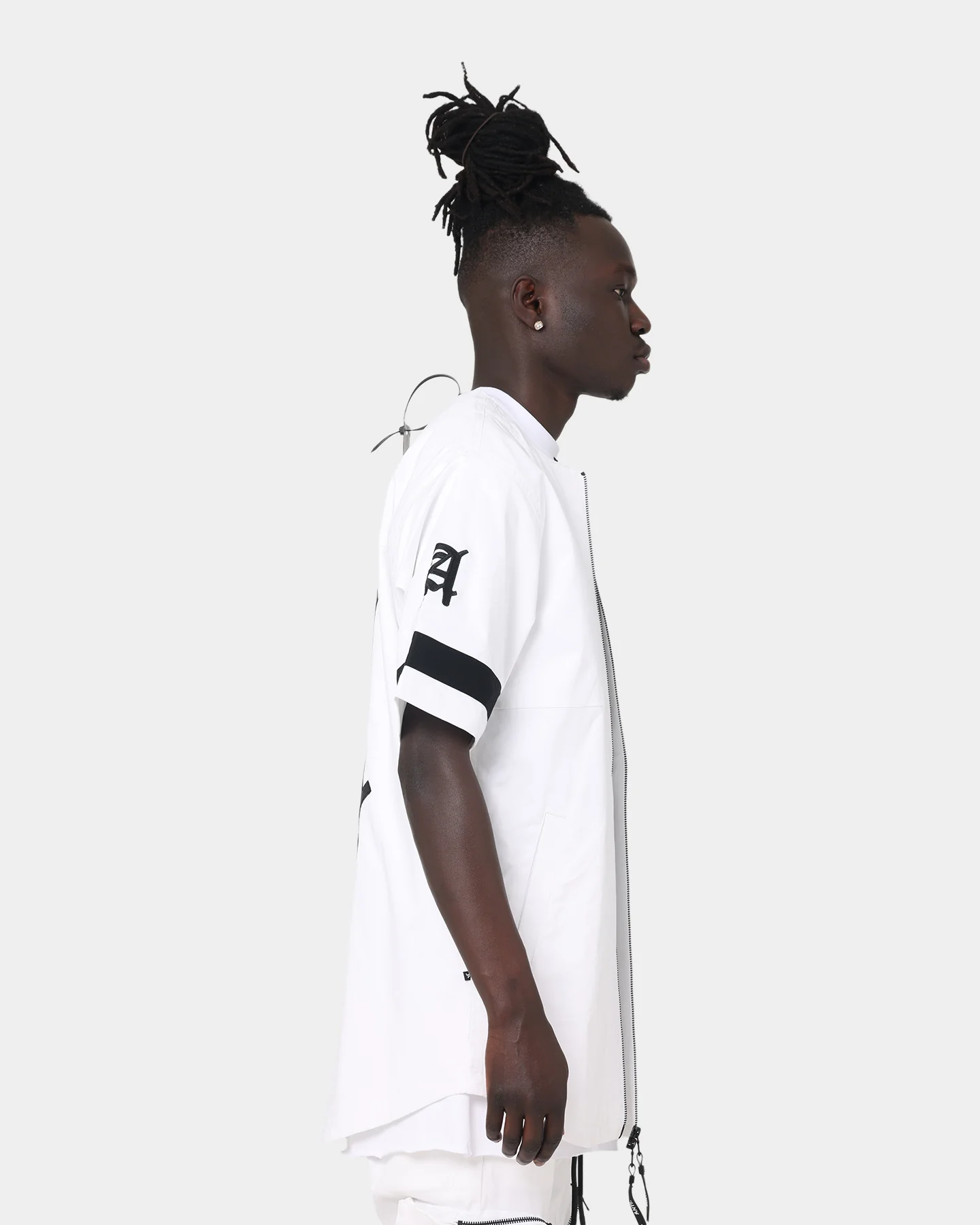The Anti Order The Affiliated Baseball Jersey White/Black - Image 7