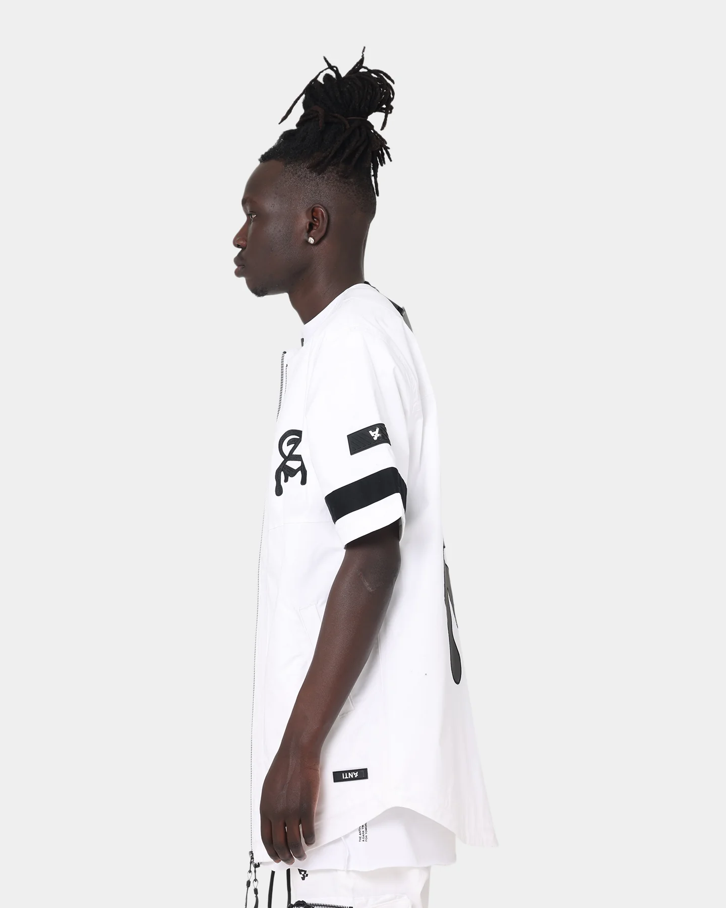 The Anti Order The Affiliated Baseball Jersey White/Black - Image 8