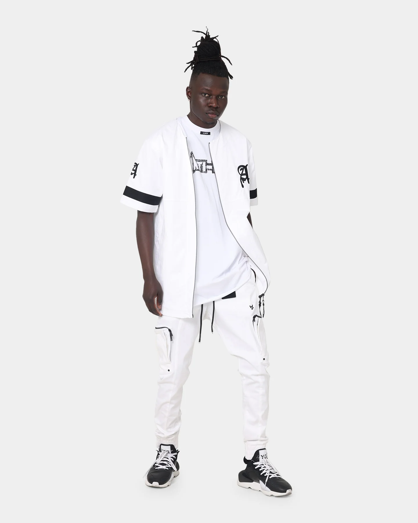 The Anti Order The Affiliated Baseball Jersey White/Black - Image 9
