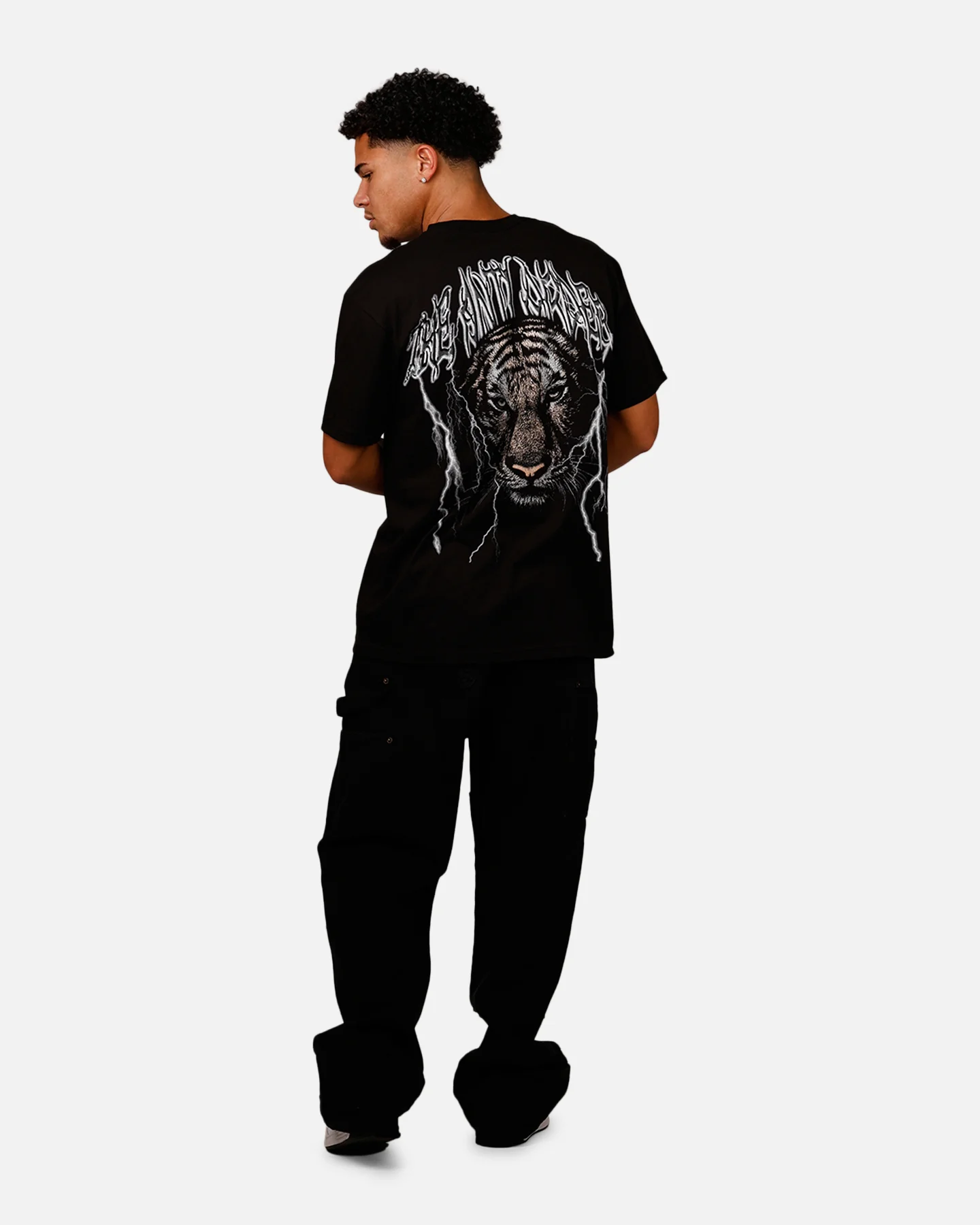 The Anti Order Tiger T-Shirt Black - Image 6
