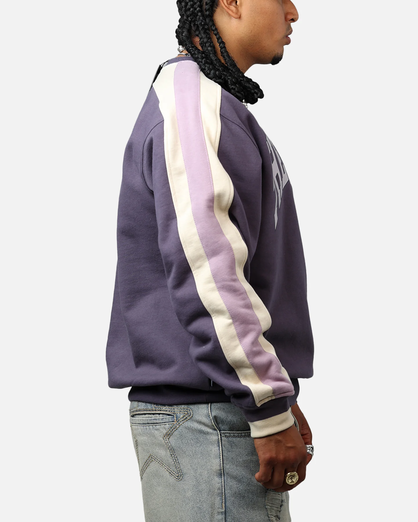 The Hundreds Ivy Crewneck Purple - Image 4