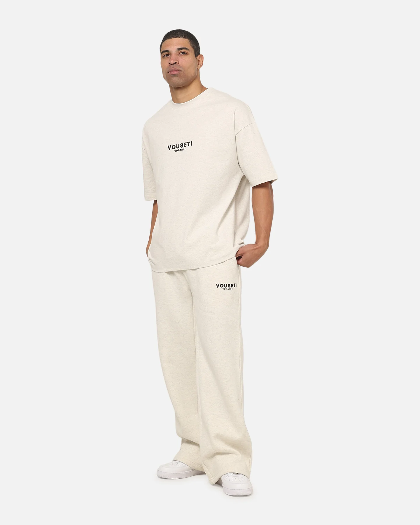 Vouseti The OG T-Shirt White Marle - Image 3