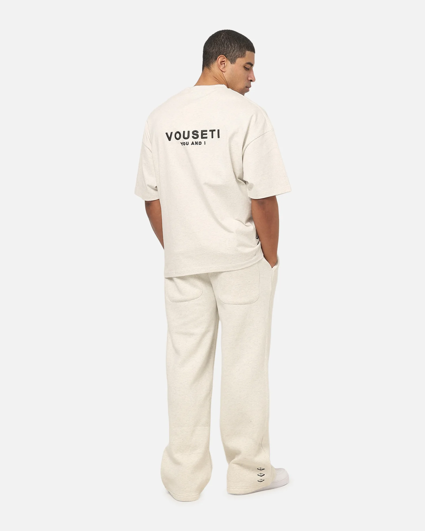 Vouseti The OG T-Shirt White Marle - Image 4