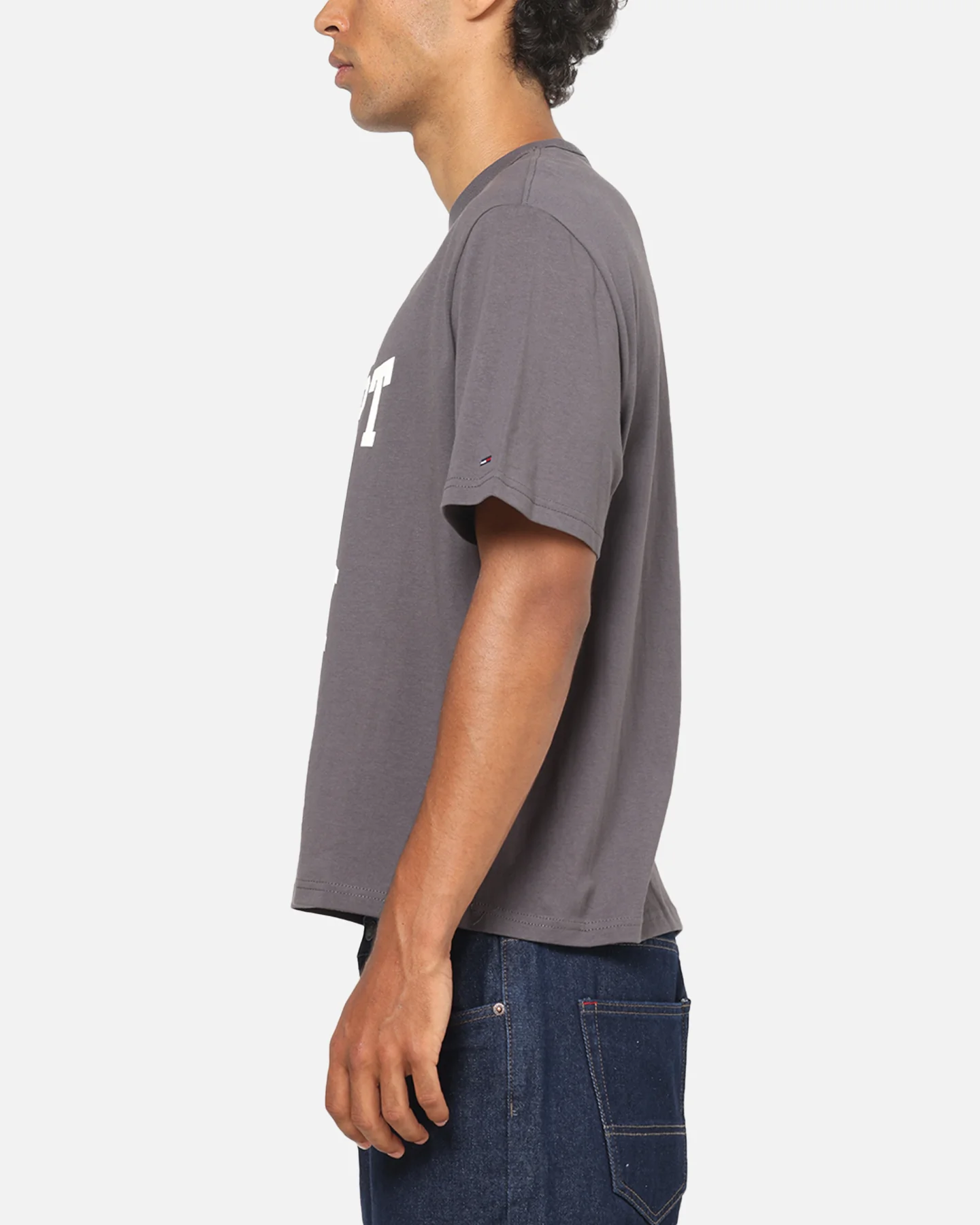 Tommy Jeans Archive Athletic Dept T-Shirt Washed Black - Image 5