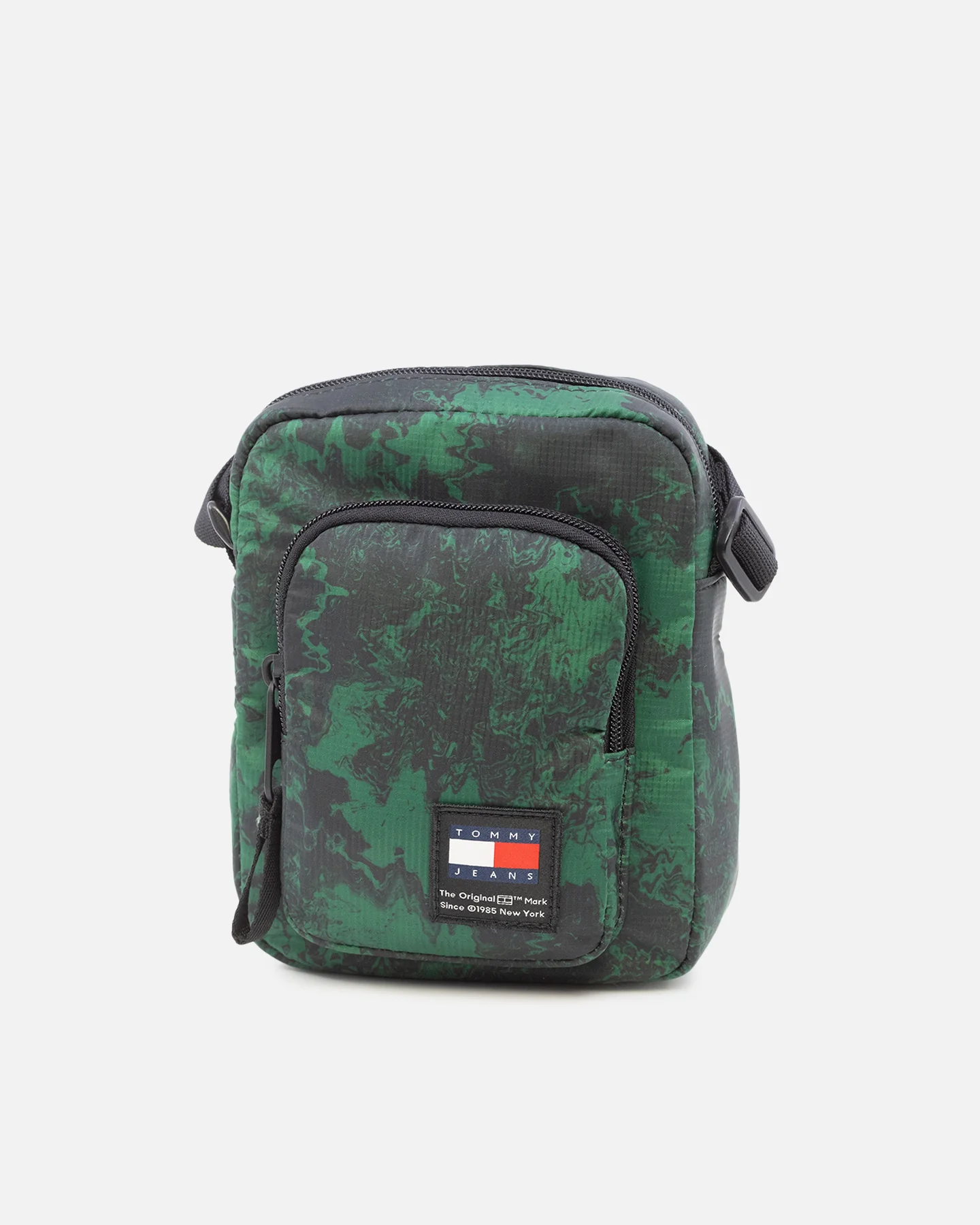 Tommy Jeans Boyhood Print Reporter Bag Court Green Print - Image 2