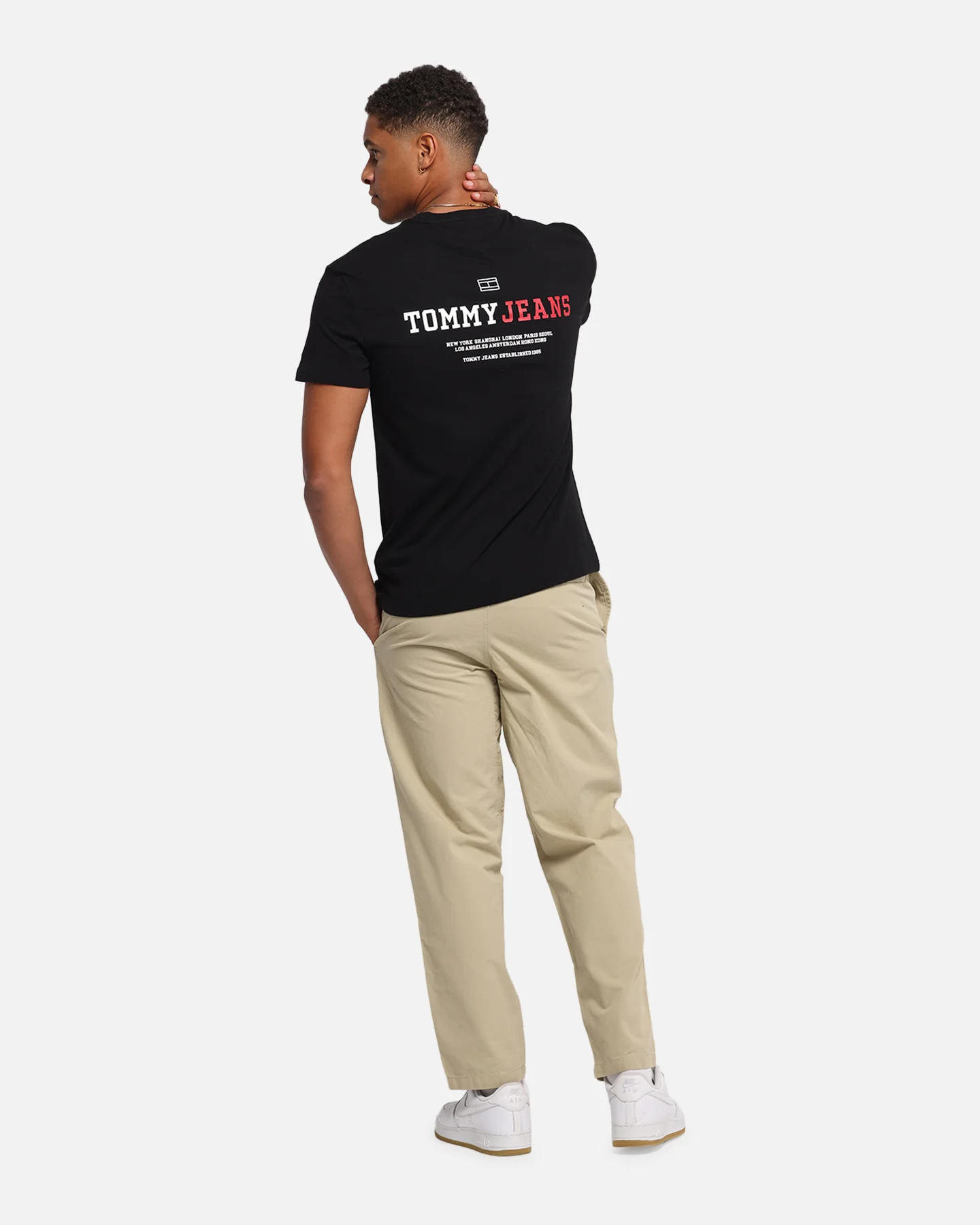 Tommy Jeans Regular DNA Graphic T-Shirt Black - Image 3